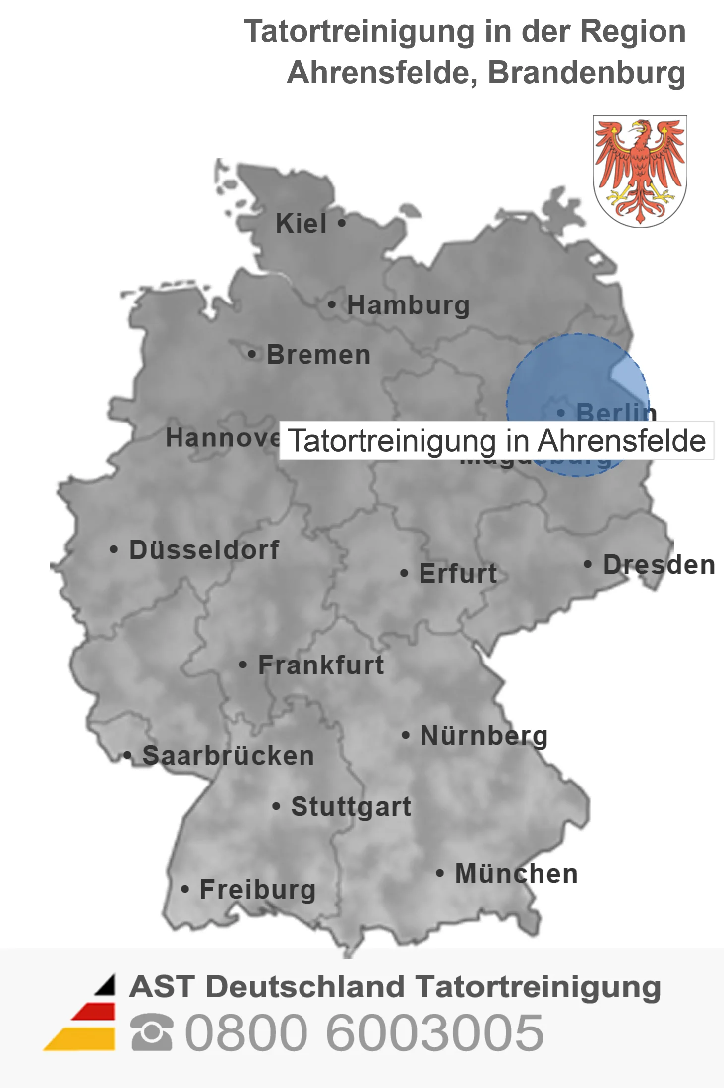 Tatortreinigung Ahrensfelde