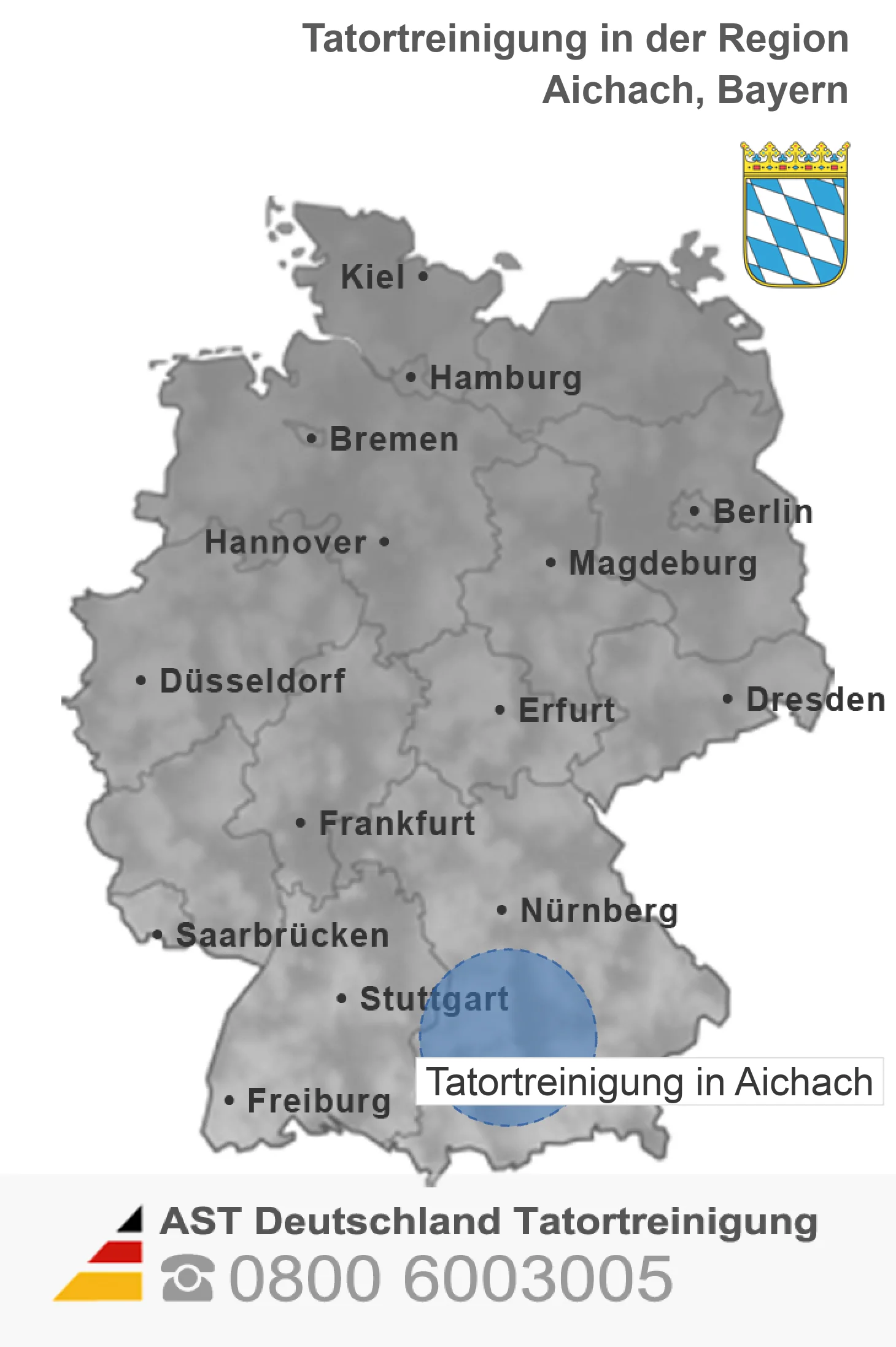 Tatortreinigung Aichach