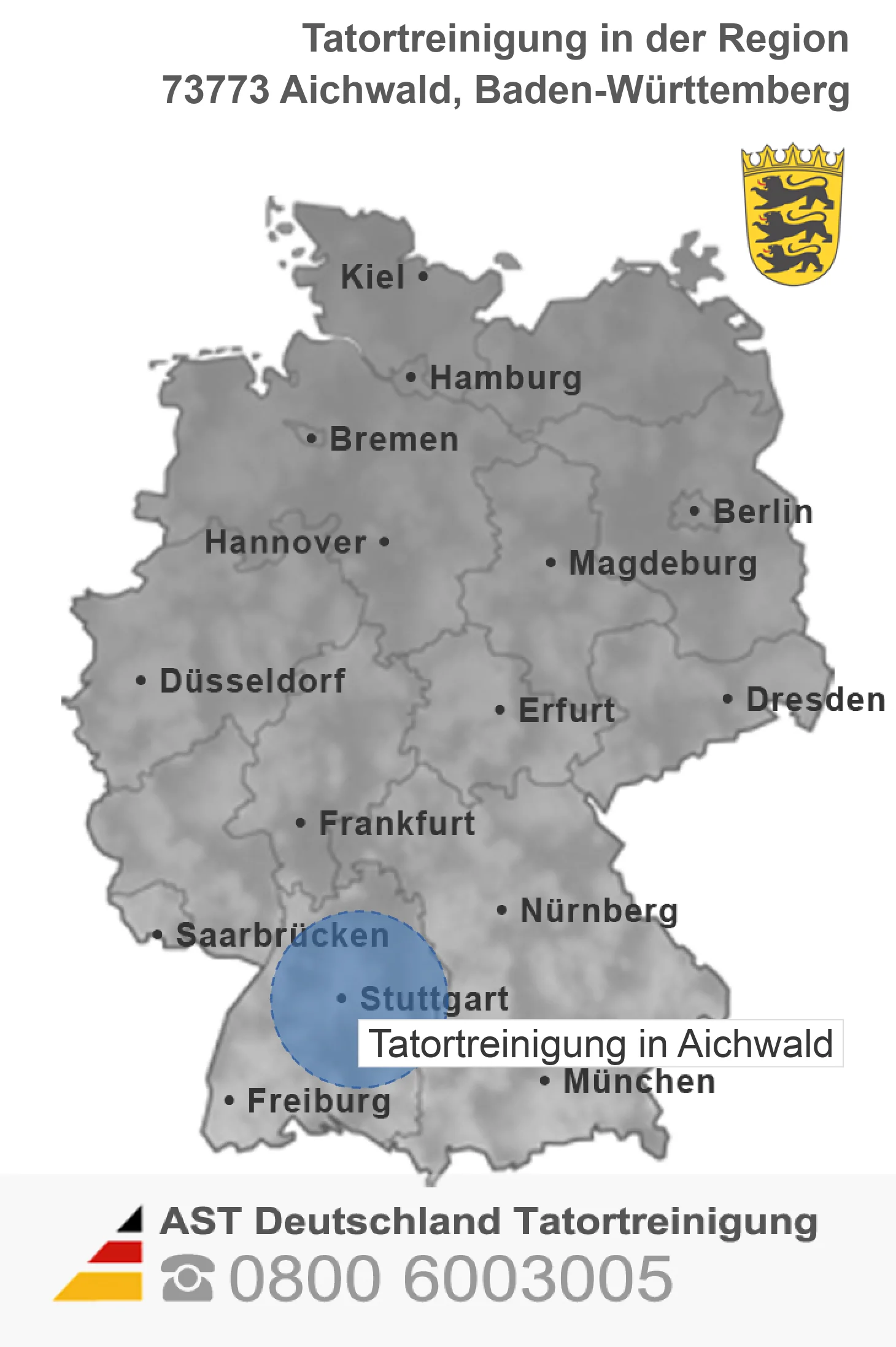 Tatortreinigung Aichwald