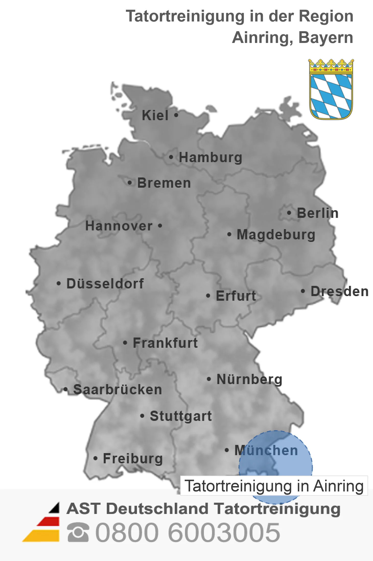 Tatortreinigung Ainring