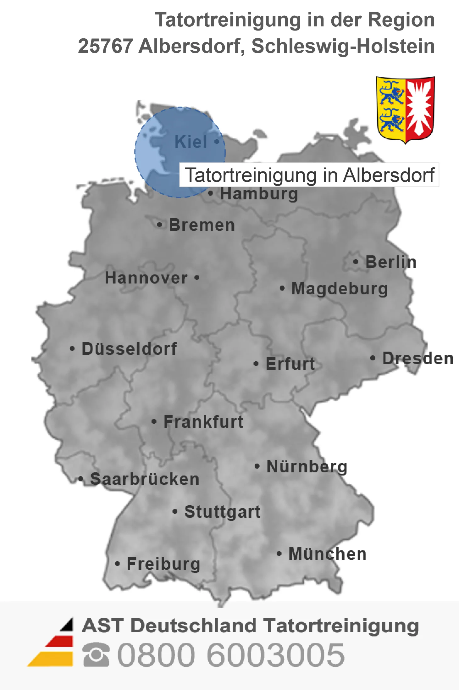 Tatortreinigung Albersdorf