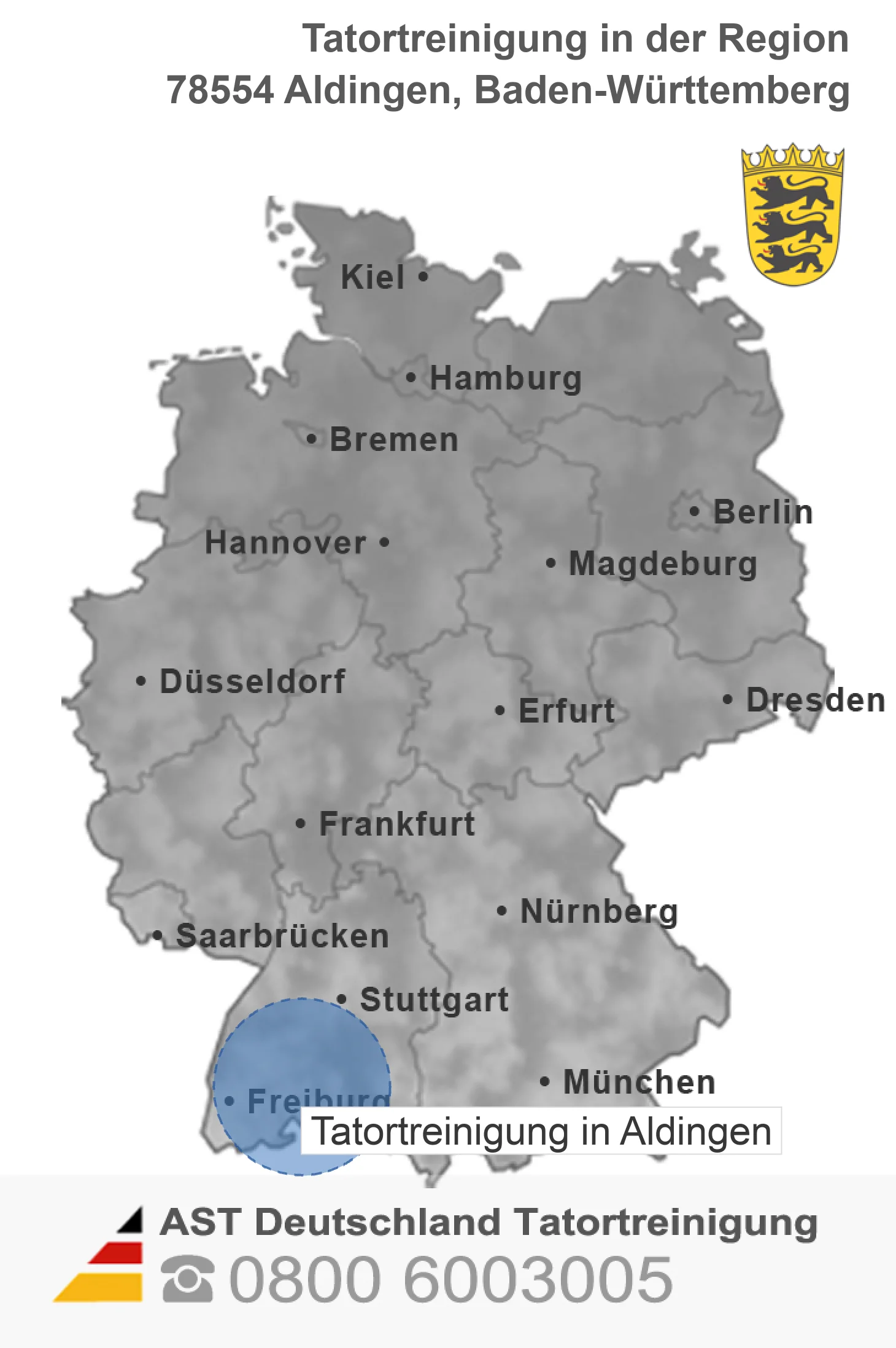 Tatortreinigung Aldingen