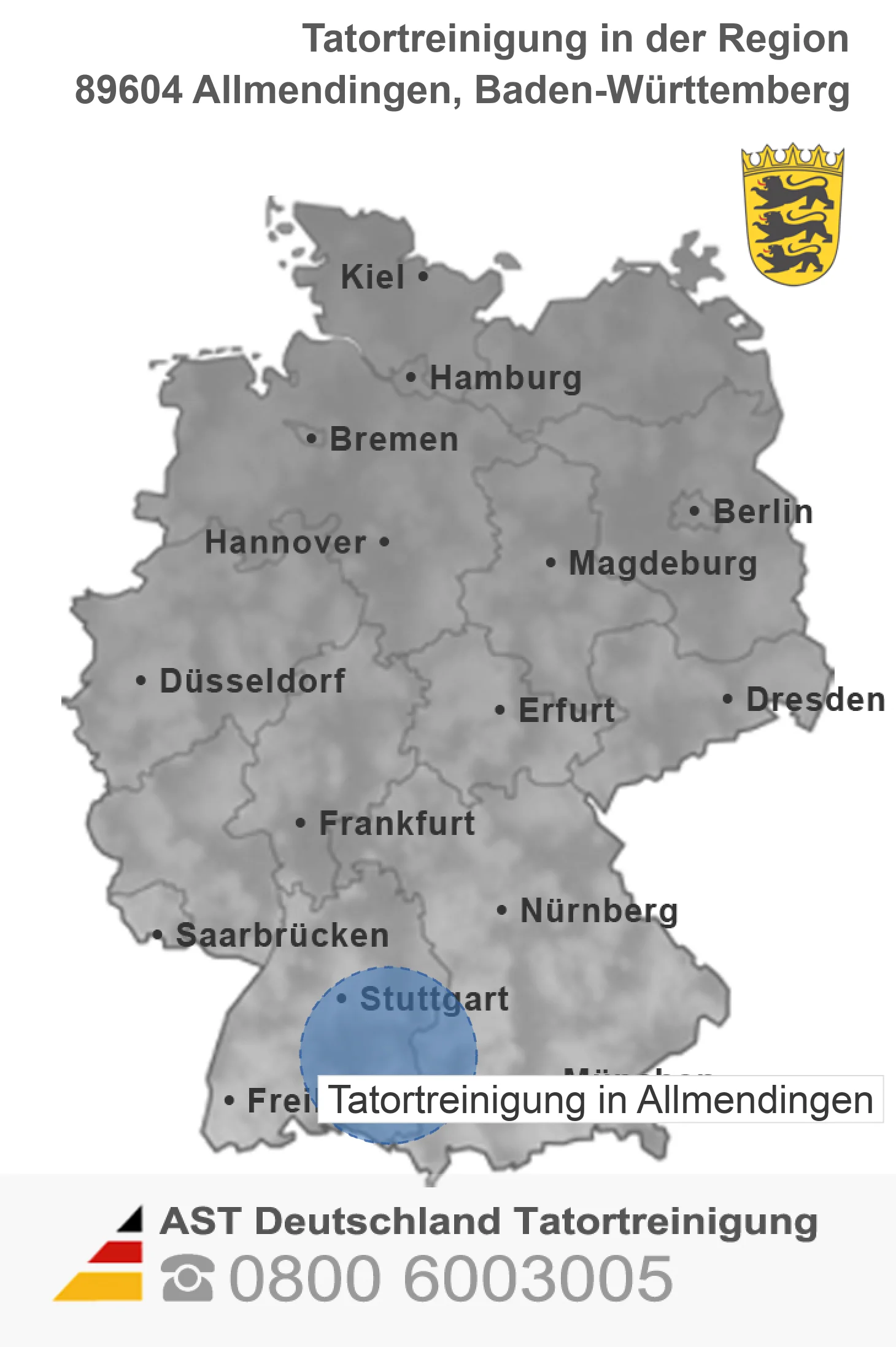 Tatortreinigung Allmendingen