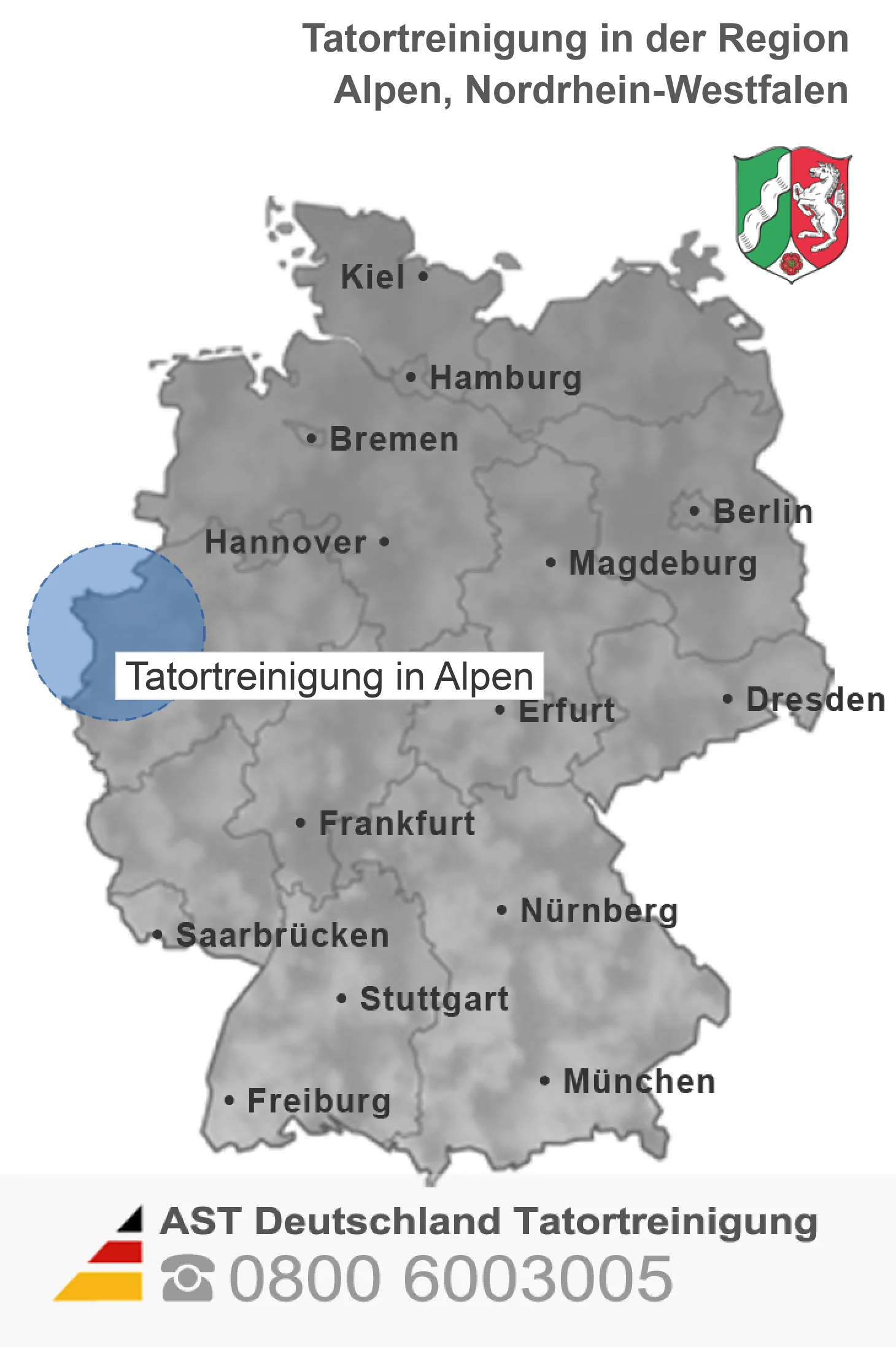 Tatortreinigung Alpen