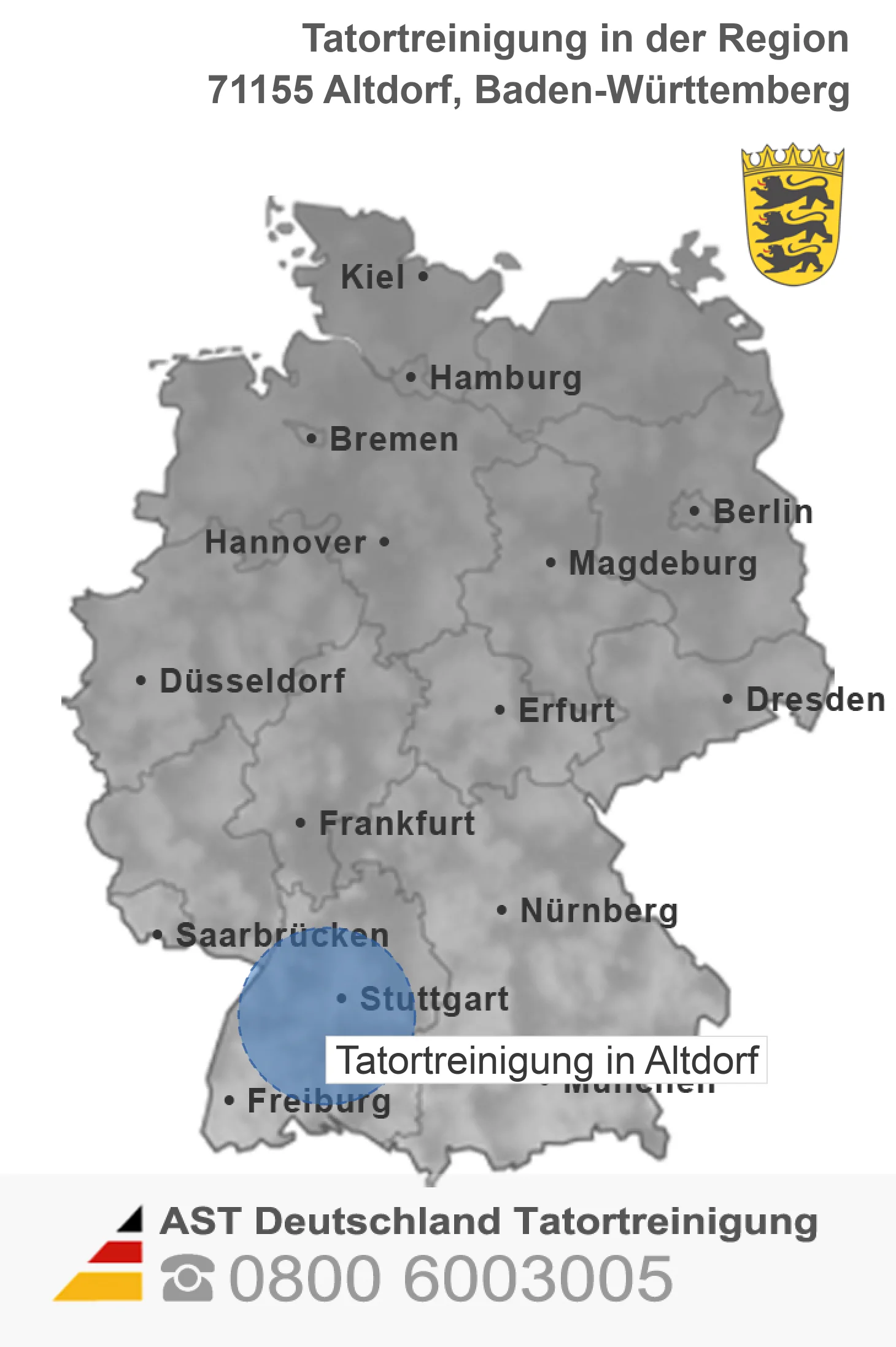 Tatortreinigung Altdorf