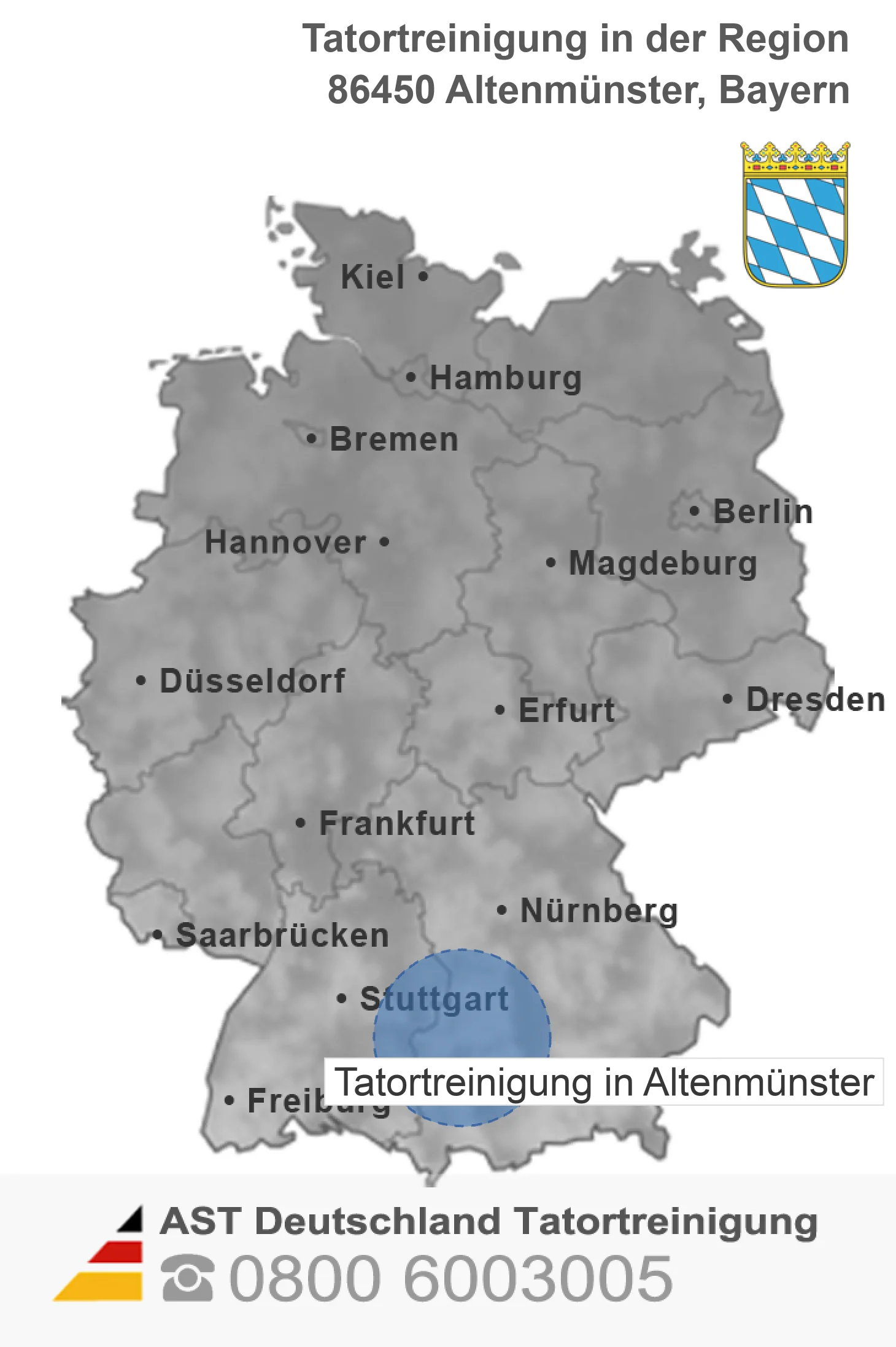 Tatortreinigung Altenm&uuml;nster