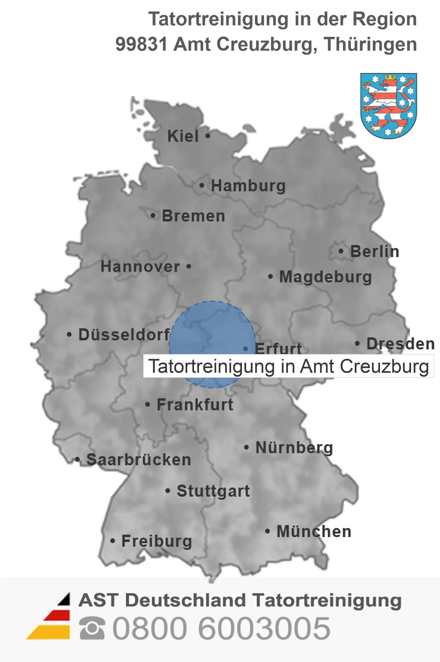 Tatortreinigung Amt Creuzburg