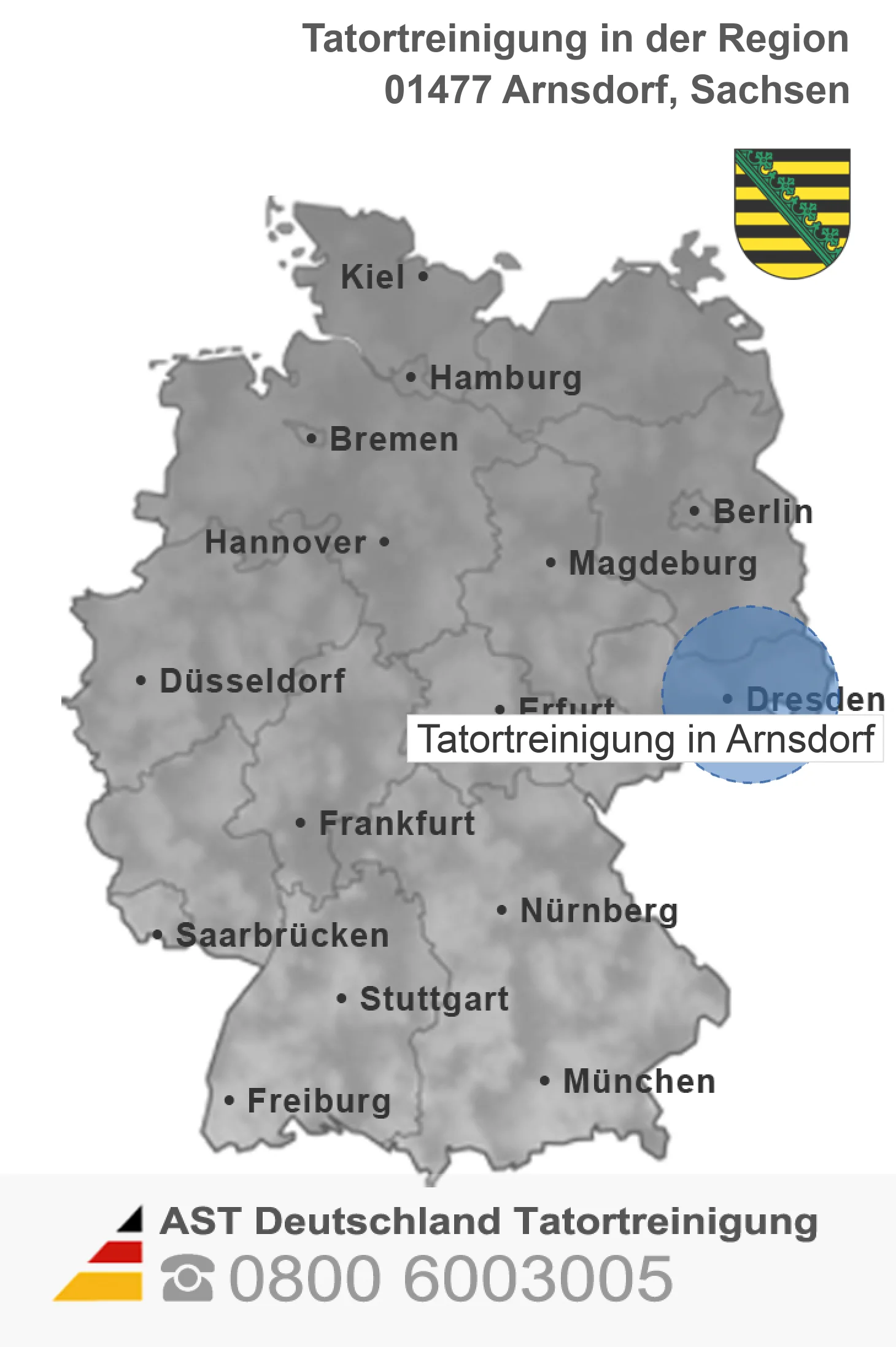 Tatortreinigung Arnsdorf