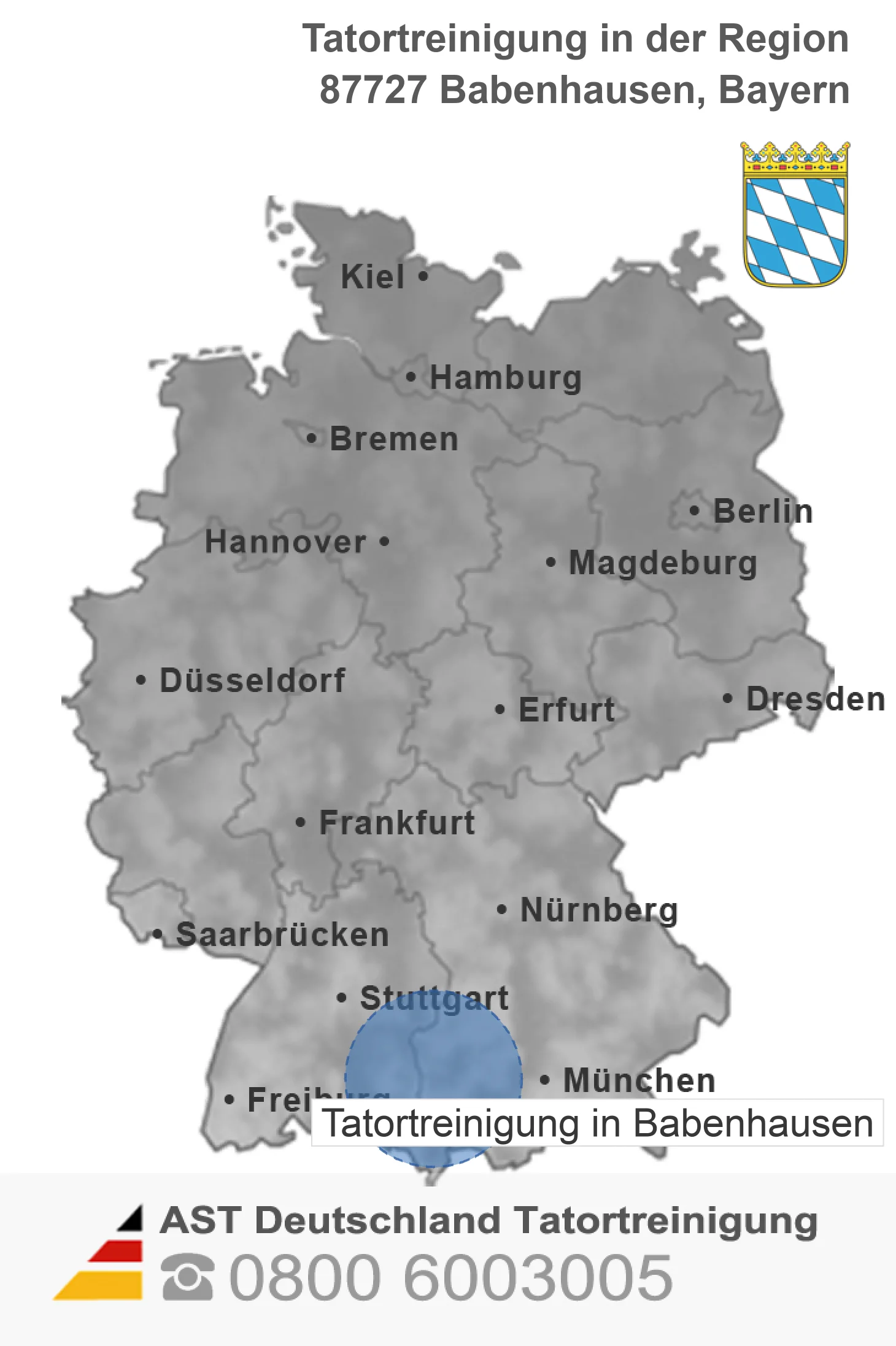Tatortreinigung Babenhausen