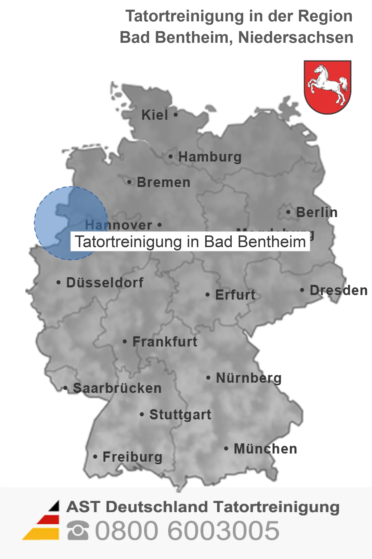 Tatortreinigung Bad Bentheim