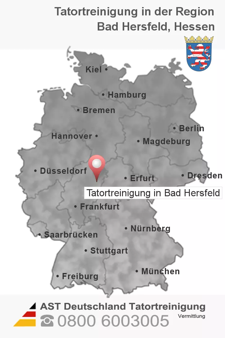 Tatortreinigung Bad Hersfeld
