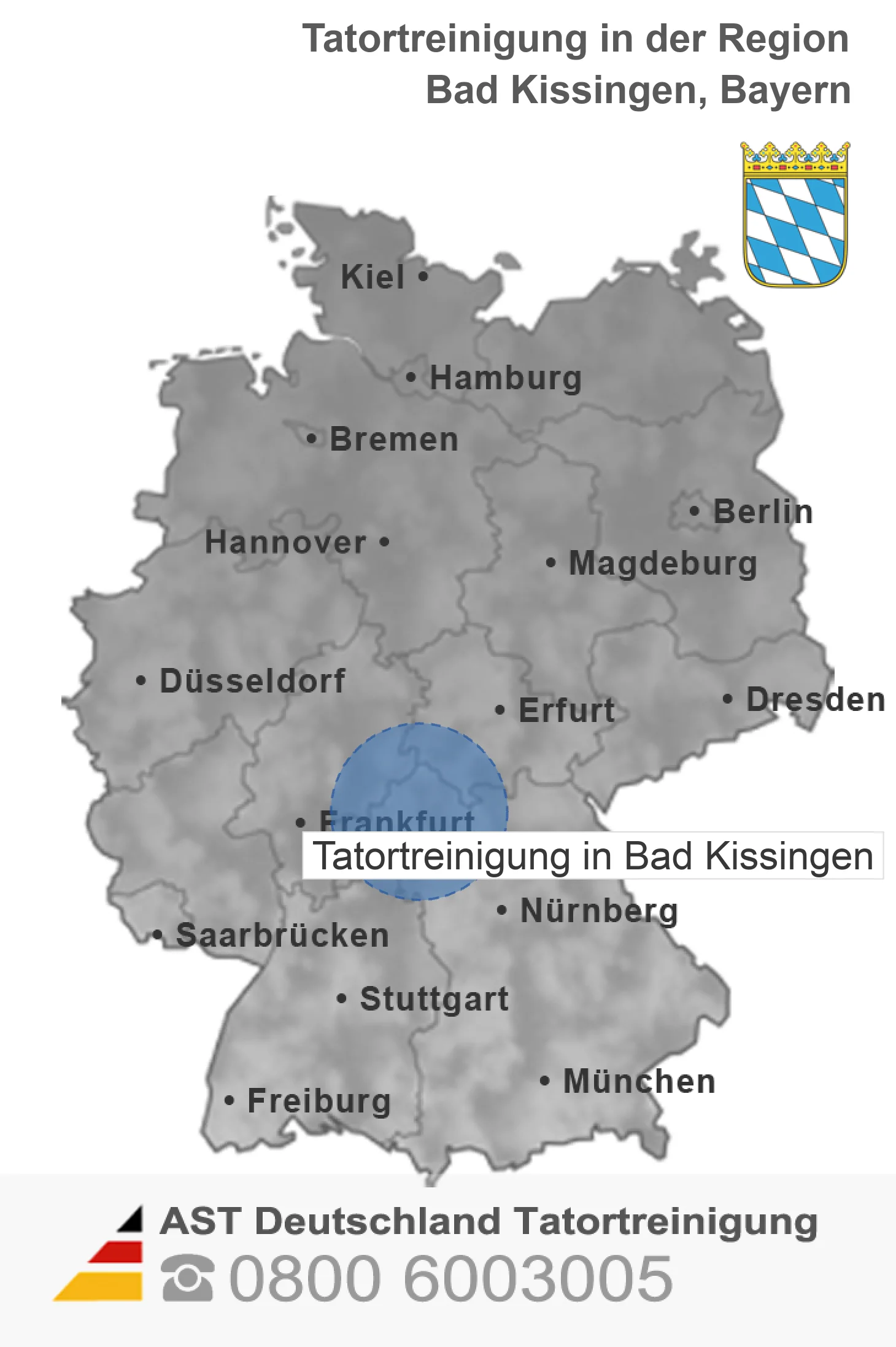 Tatortreinigung Bad Kissingen