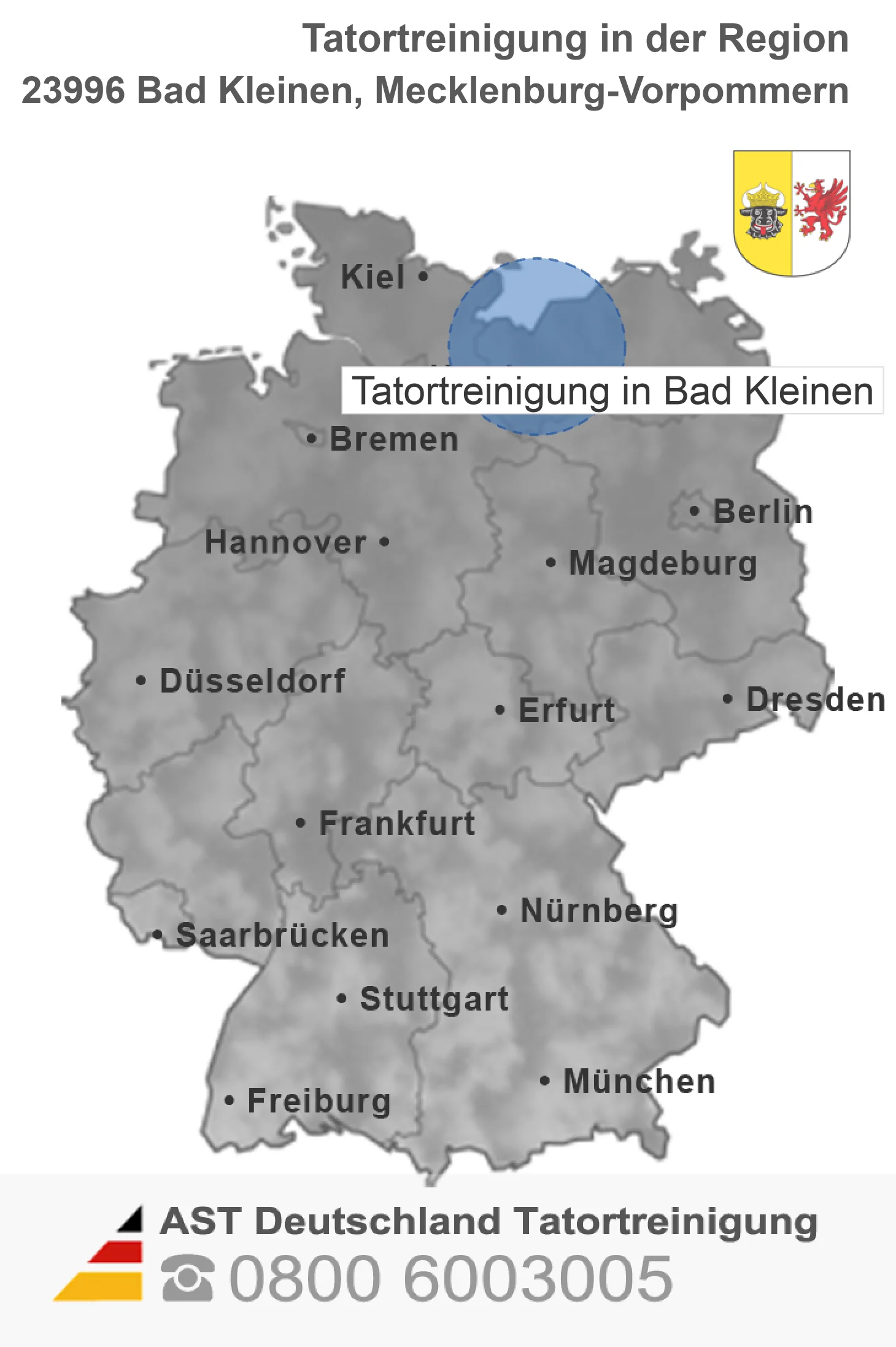 Tatortreinigung Bad Kleinen