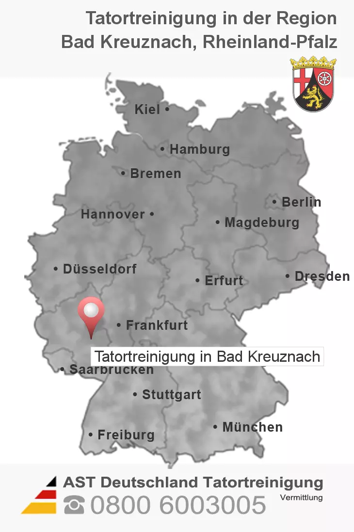 Leichenfundortreinigung Bad Kreuznach
