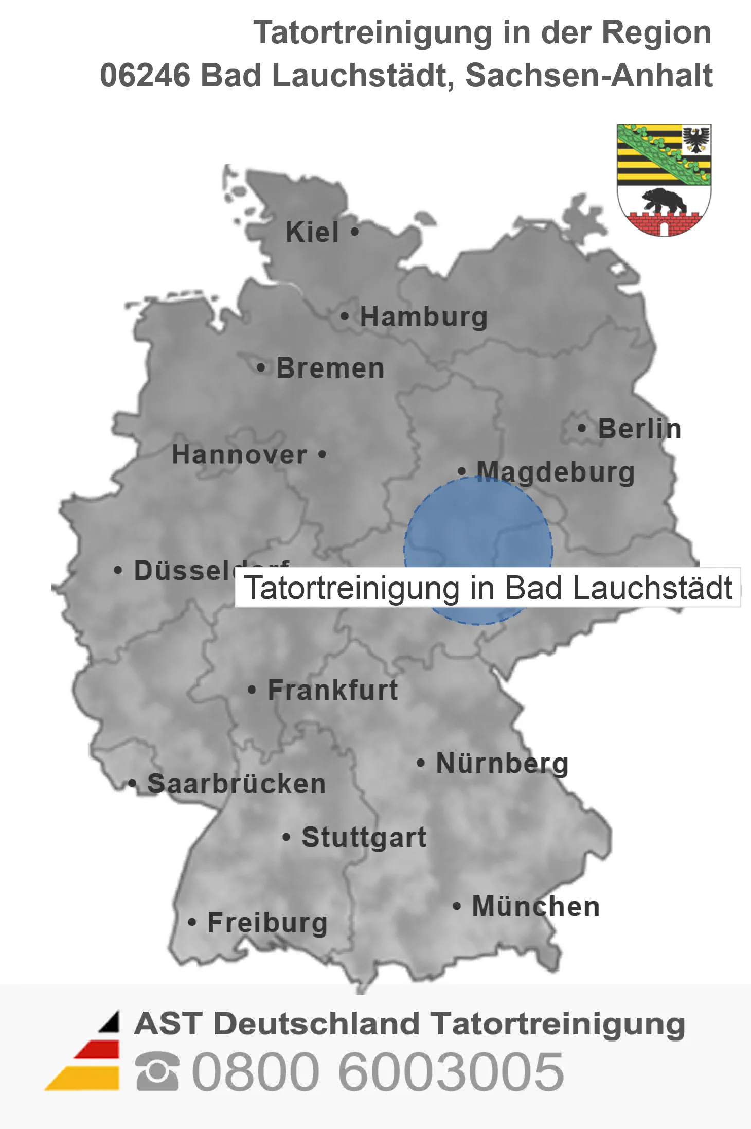 Tatortreinigung Bad Lauchst&auml;dt
