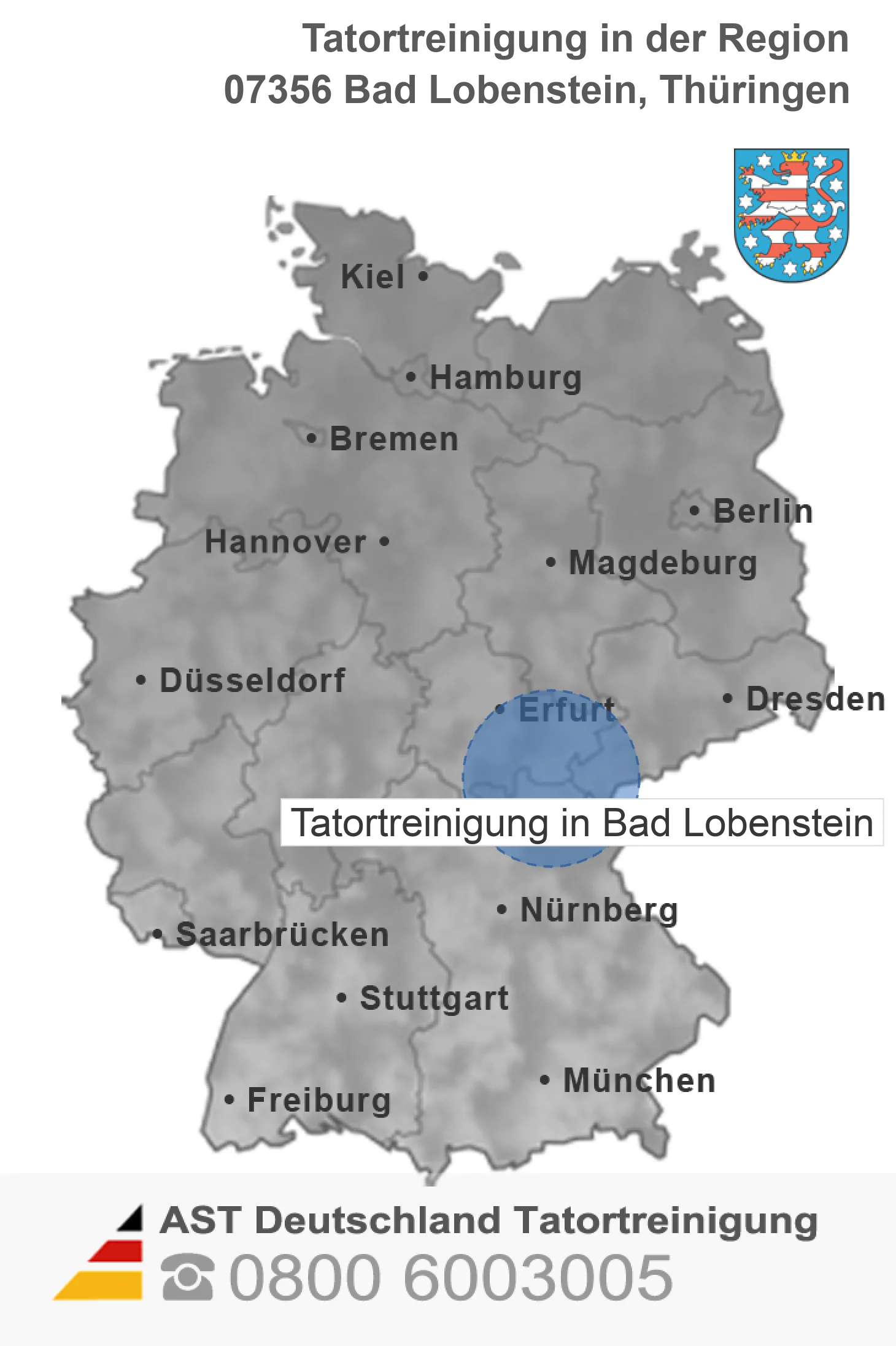 Tatortreinigung Bad Lobenstein