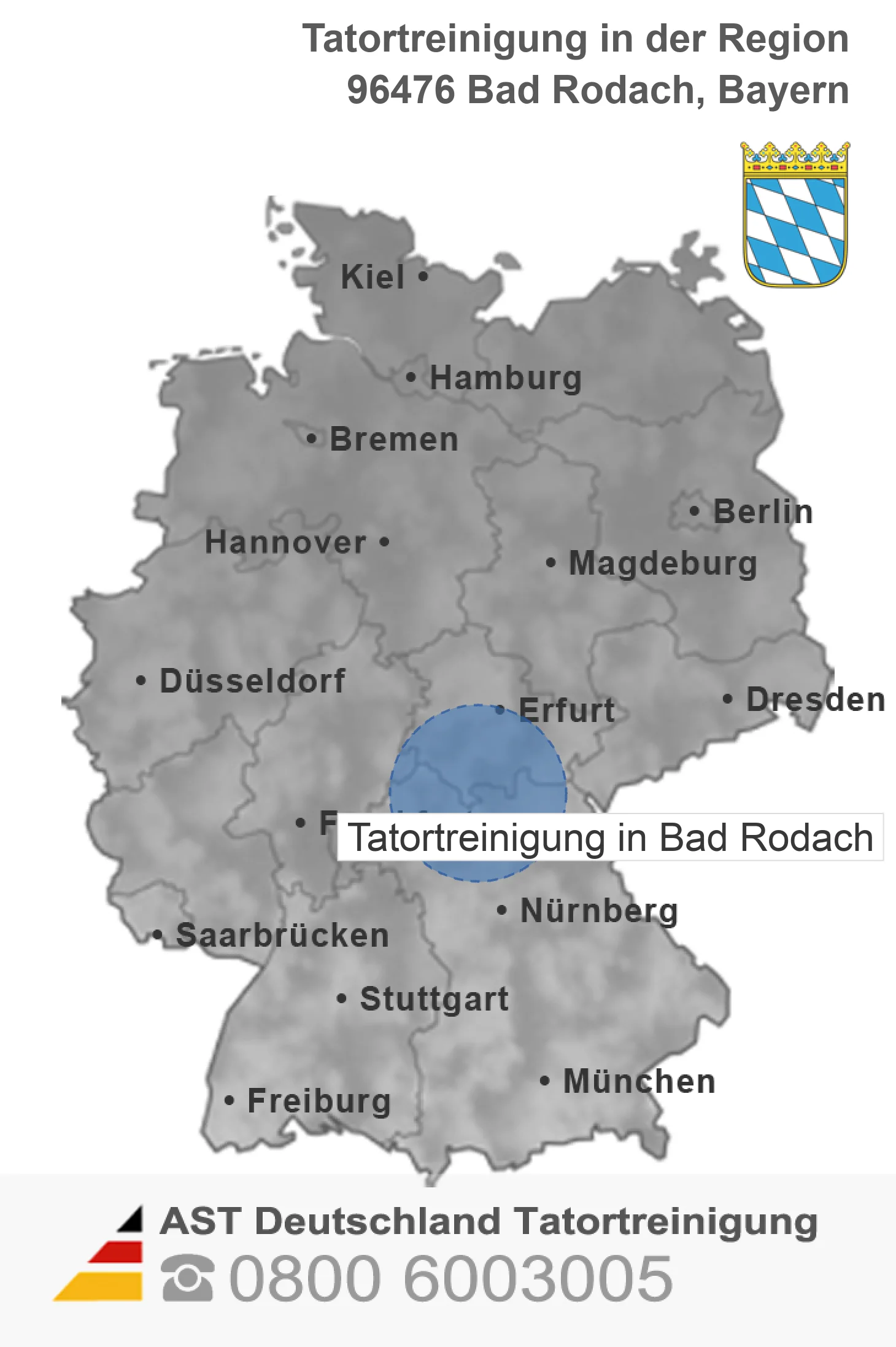 Tatortreinigung Bad Rodach