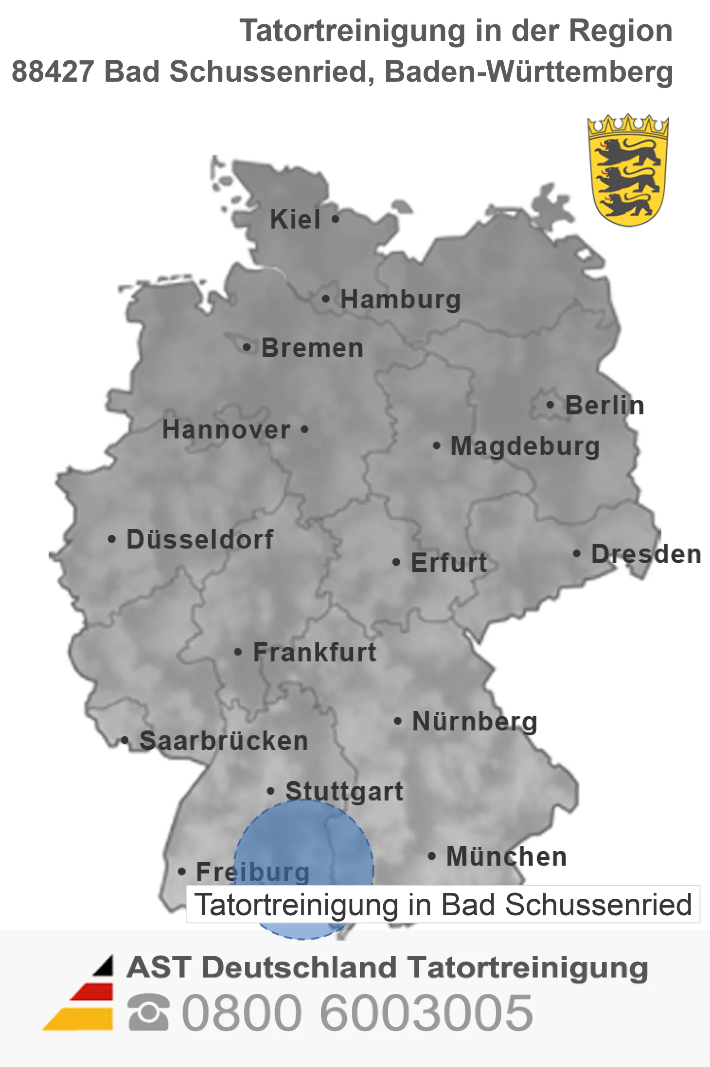 Tatortreinigung Bad Schussenried