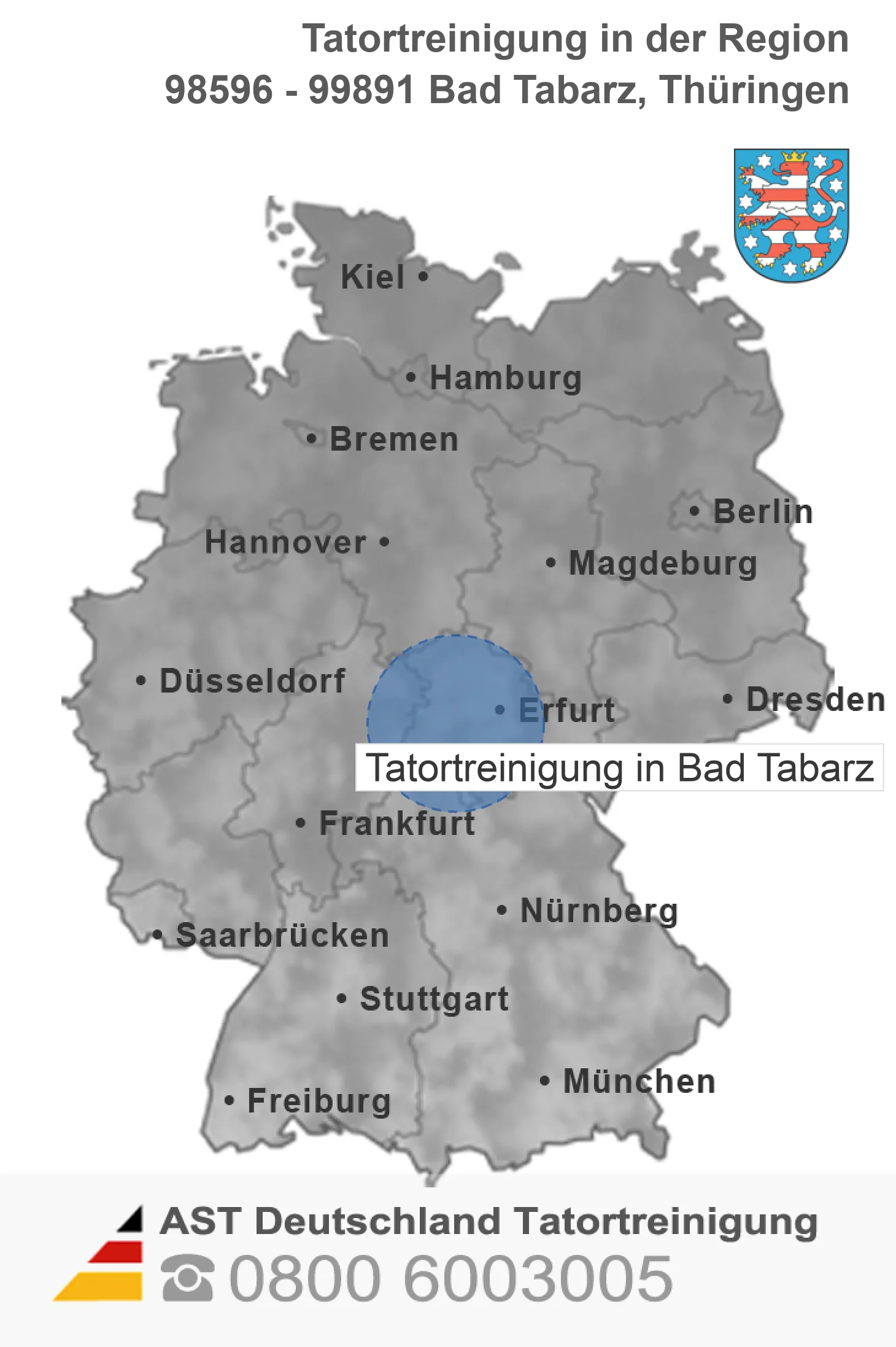 Tatortreinigung Bad Tabarz