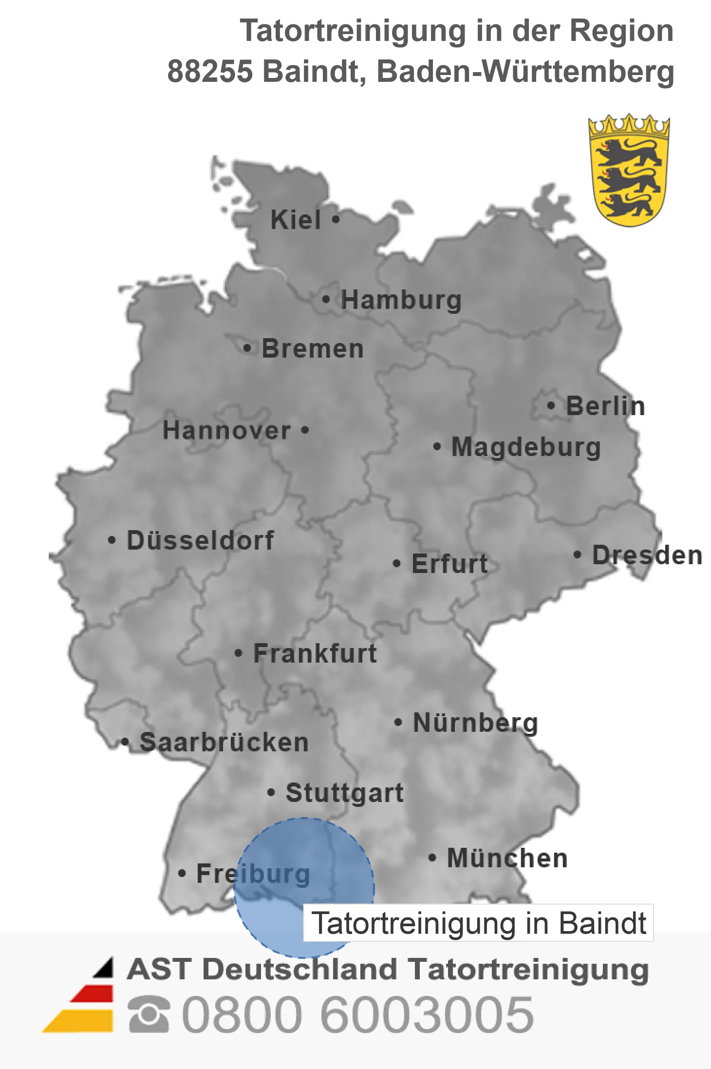 Tatortreinigung Baindt