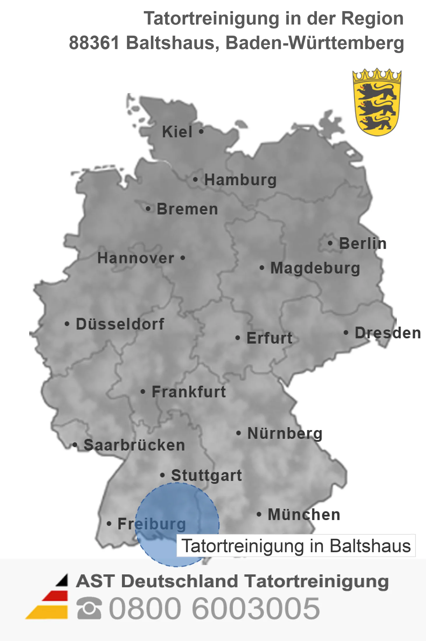 Tatortreinigung Baltshaus