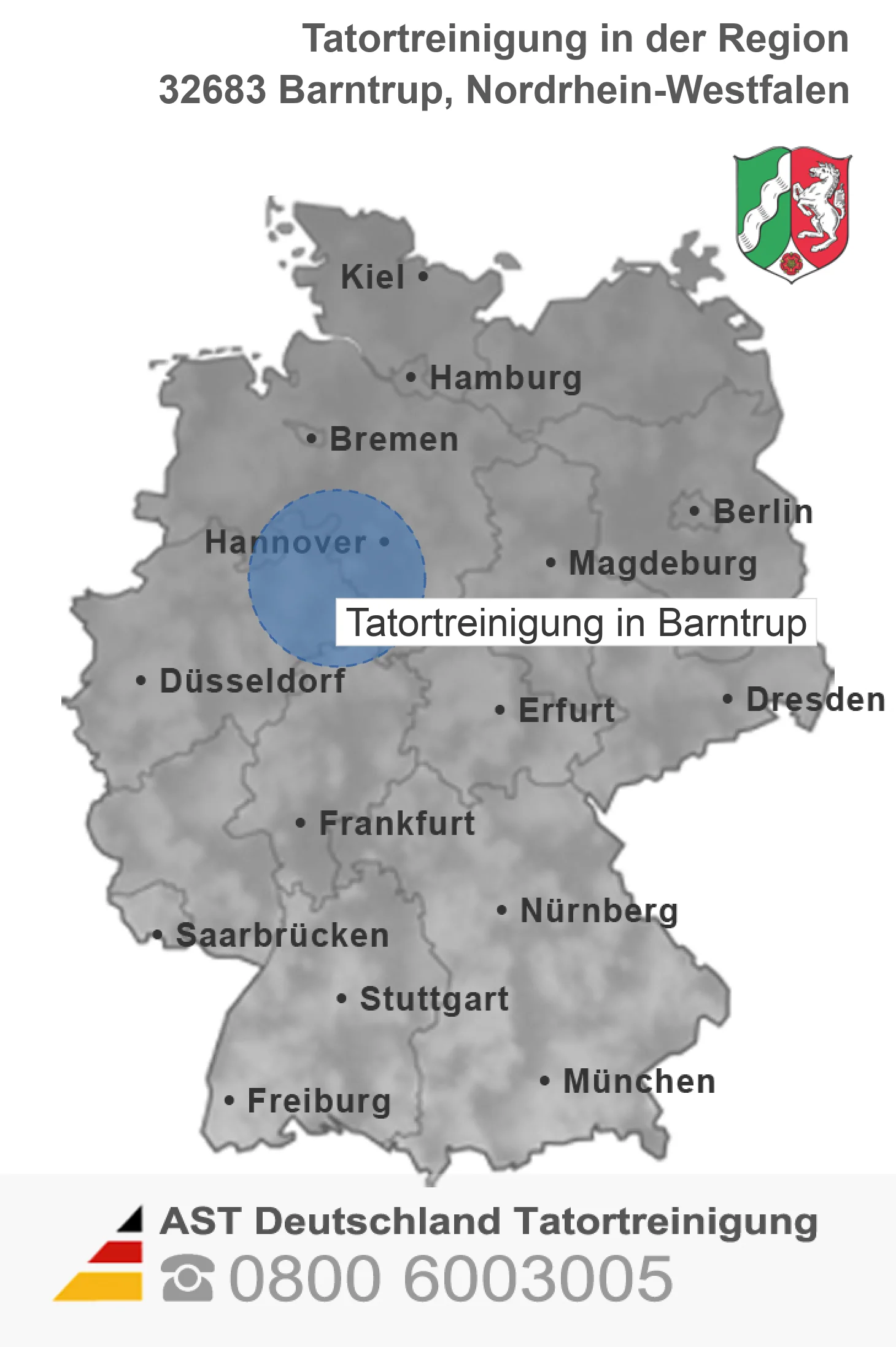 Tatortreinigung Barntrup