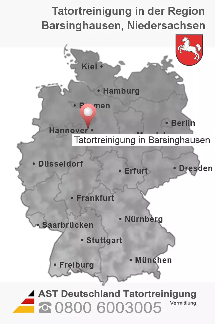 Tatortreinigung Barsinghausen