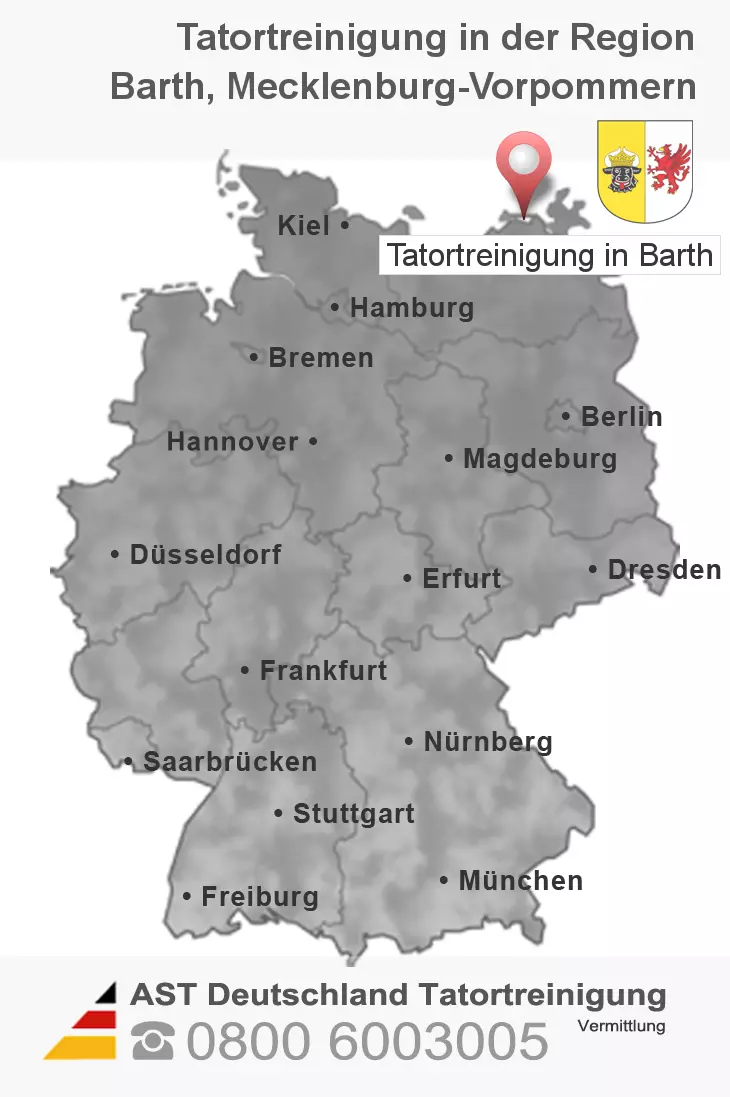 Tatortreinigung Barth