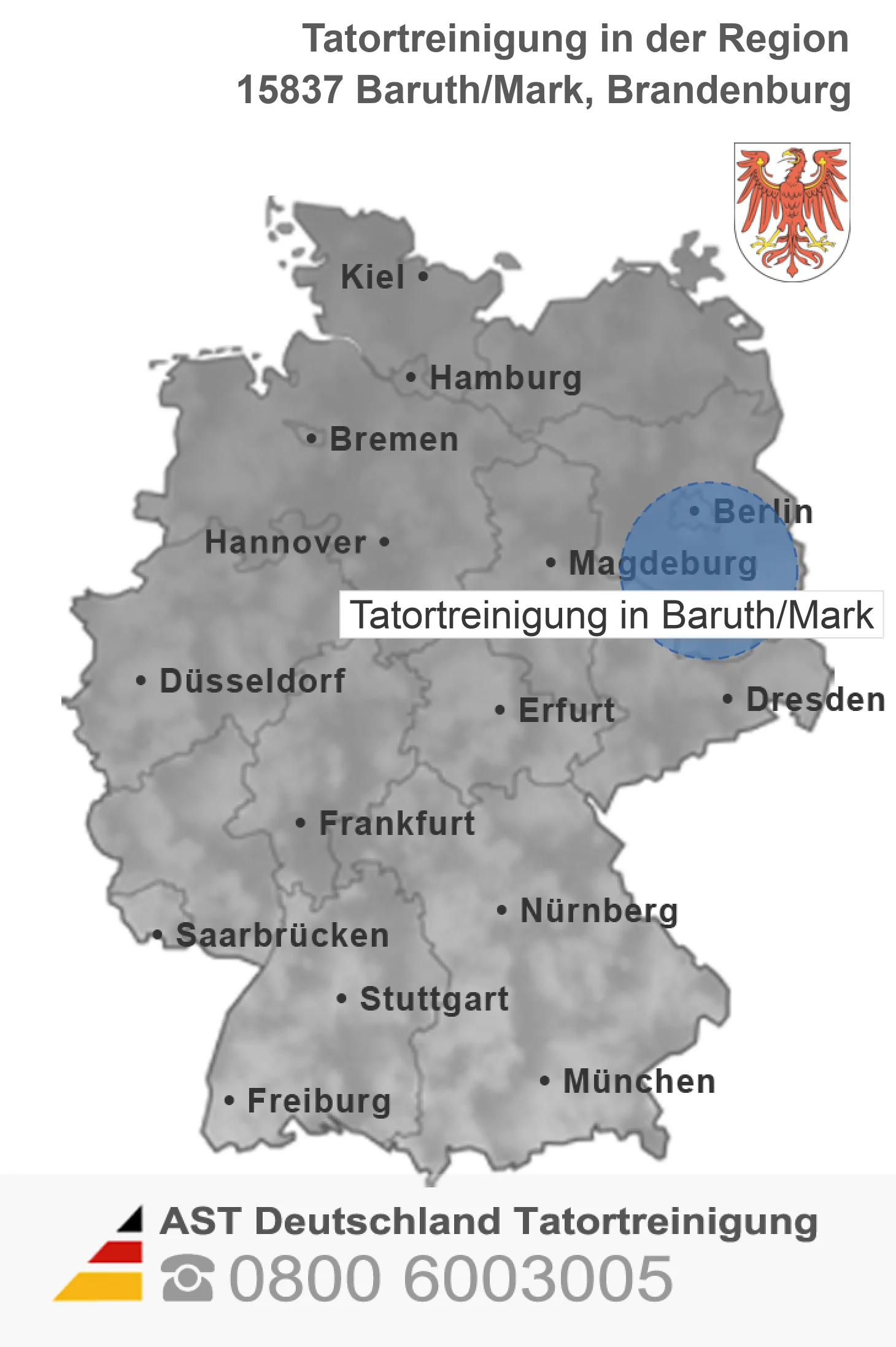 Tatortreinigung Baruth/Mark