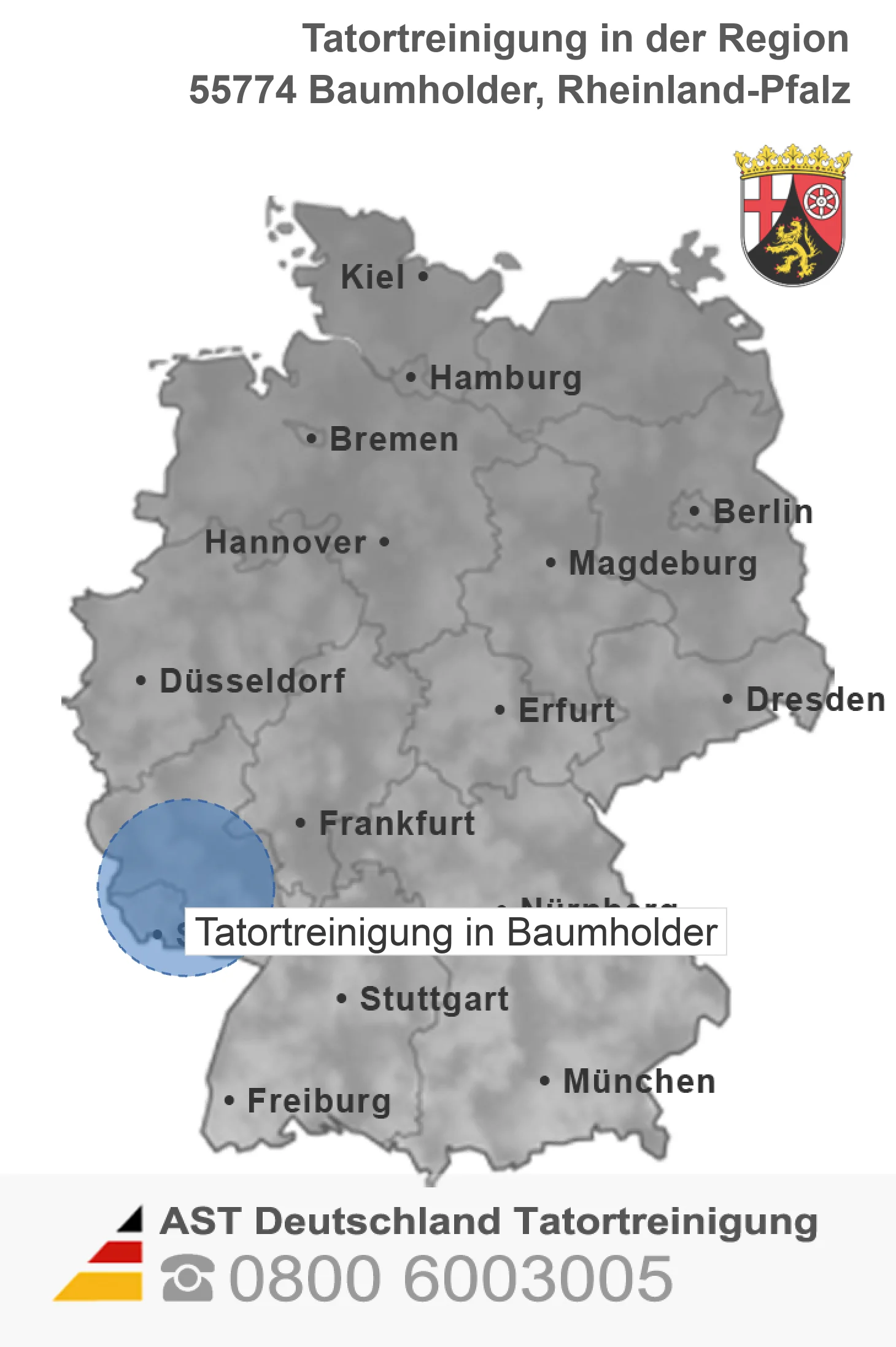 Tatortreinigung Baumholder