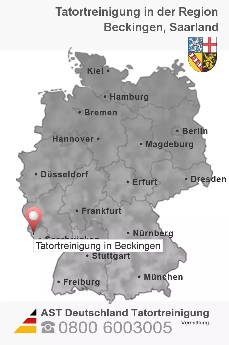 Tatortreinigung Beckingen