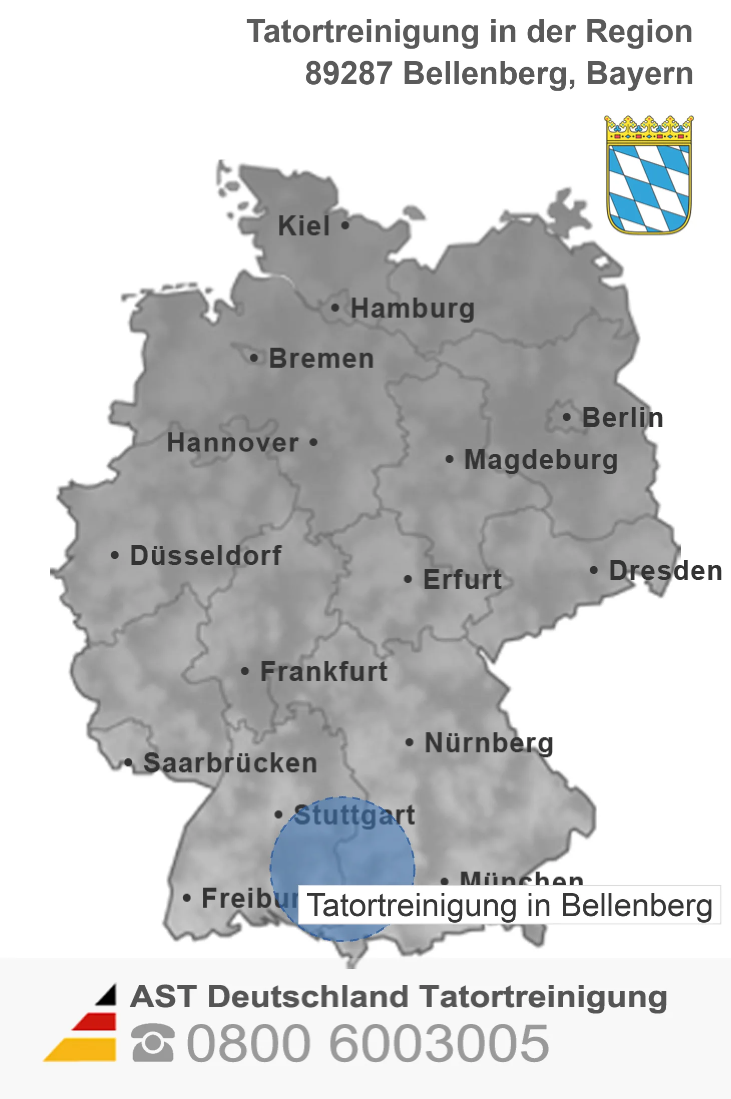 Tatortreinigung Bellenberg