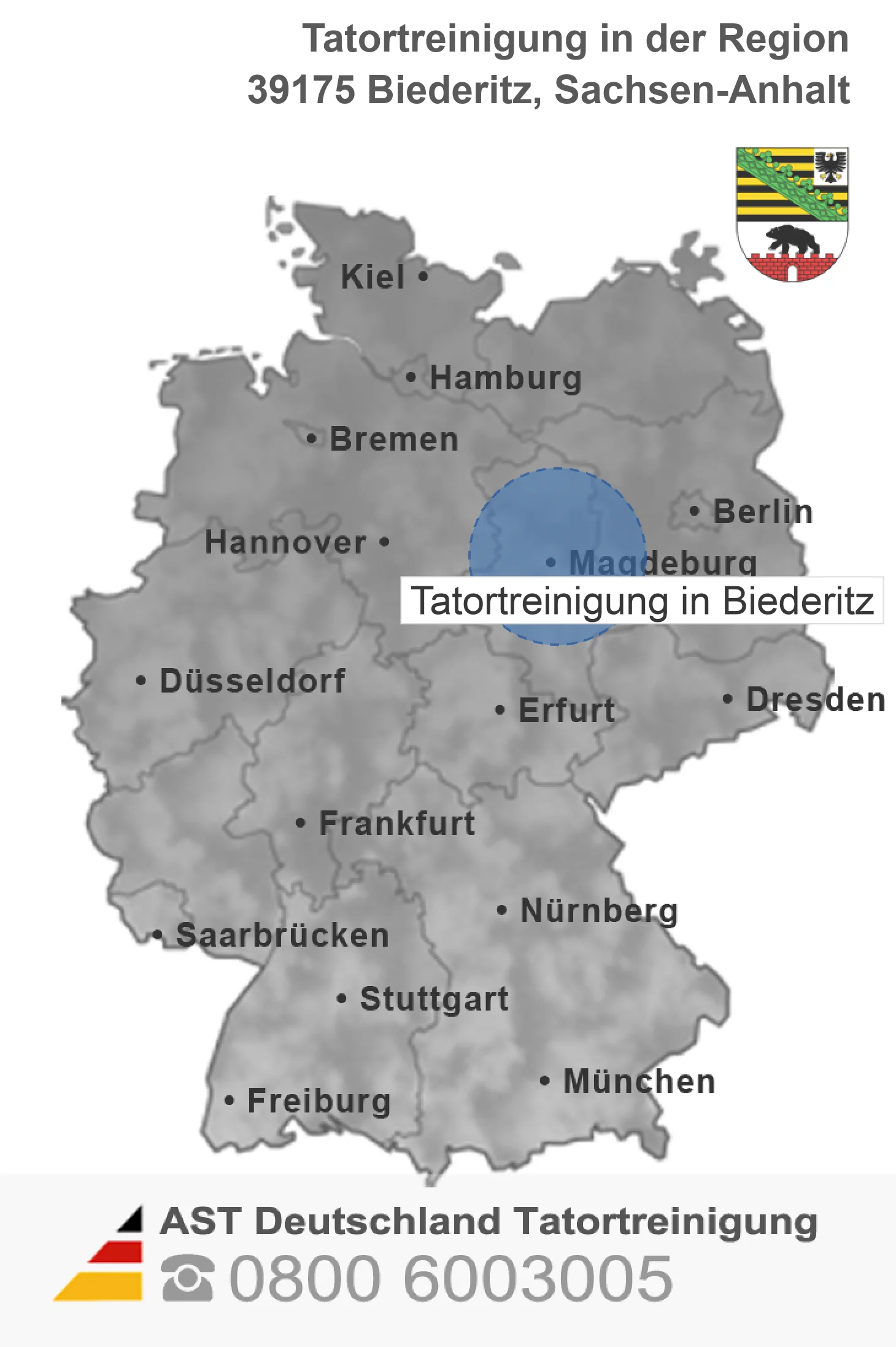 Tatortreinigung Biederitz