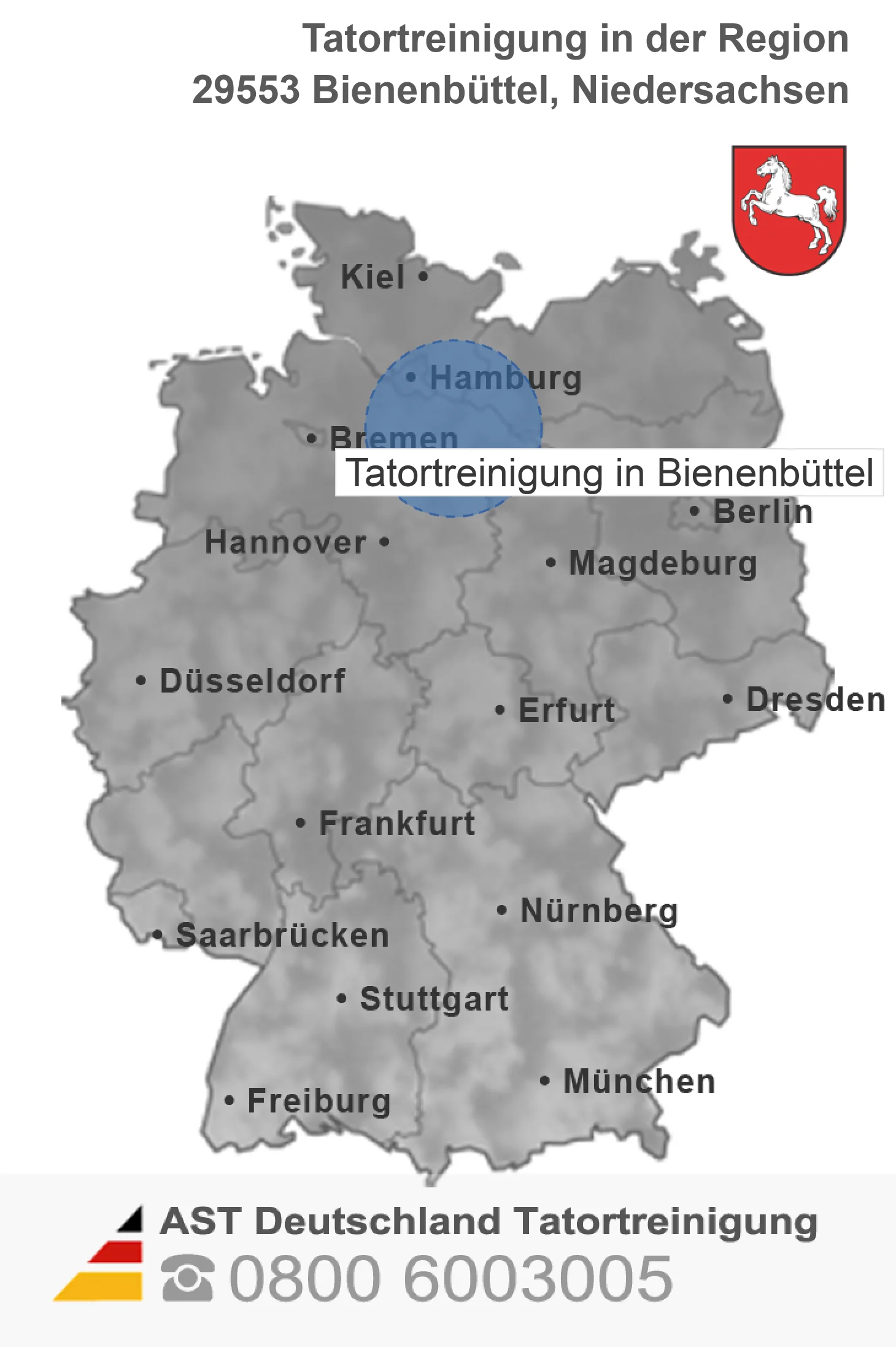 Tatortreinigung Bienenb&uuml;ttel