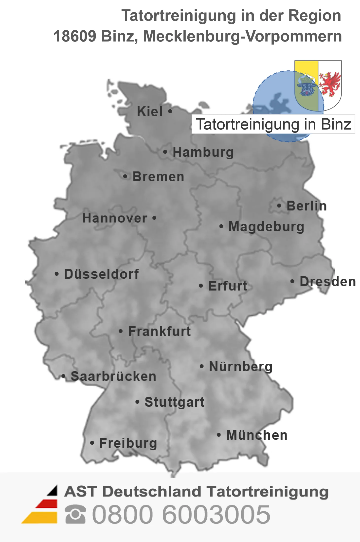 Tatortreinigung Binz