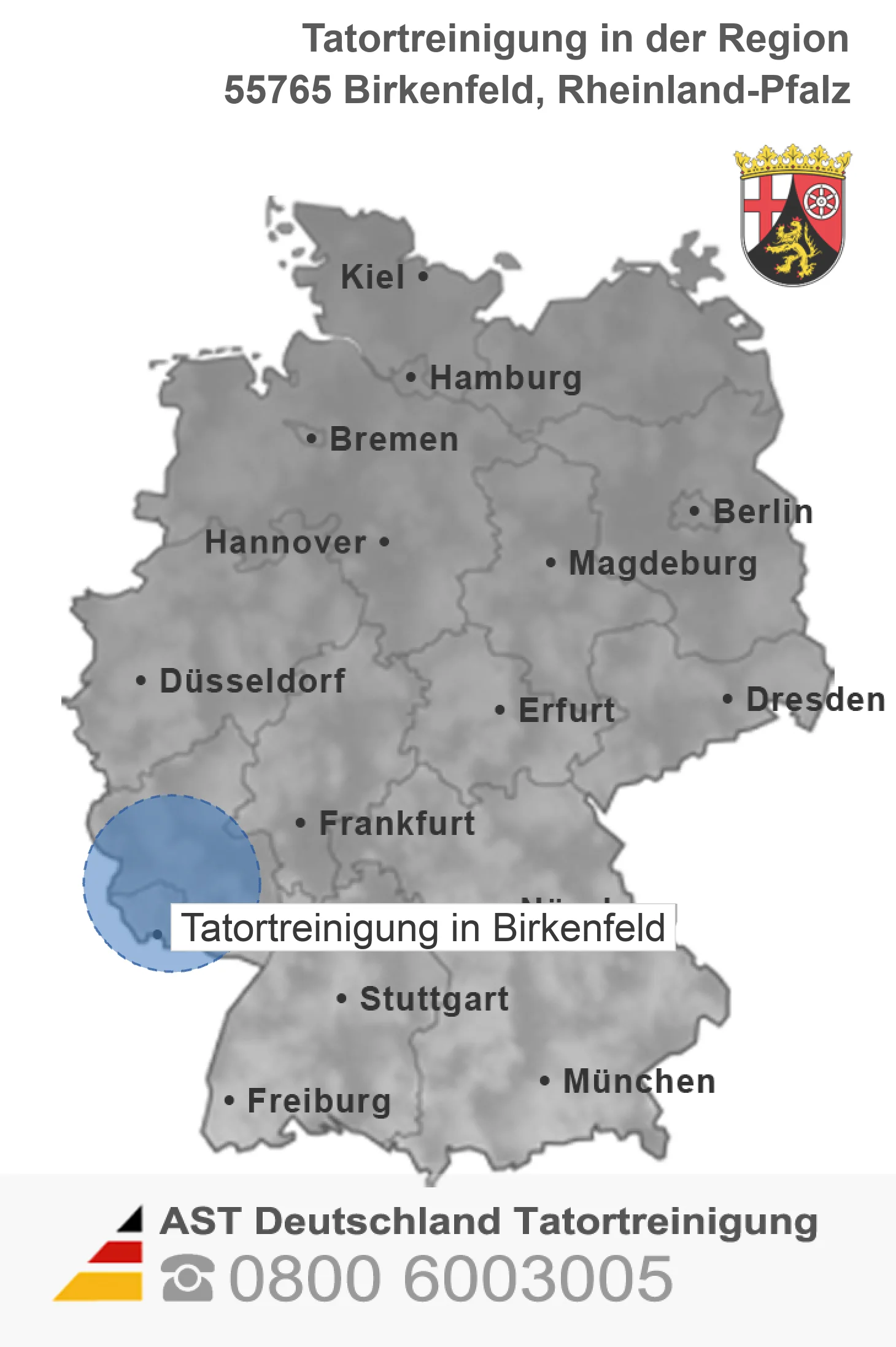 Tatortreinigung Birkenfeld