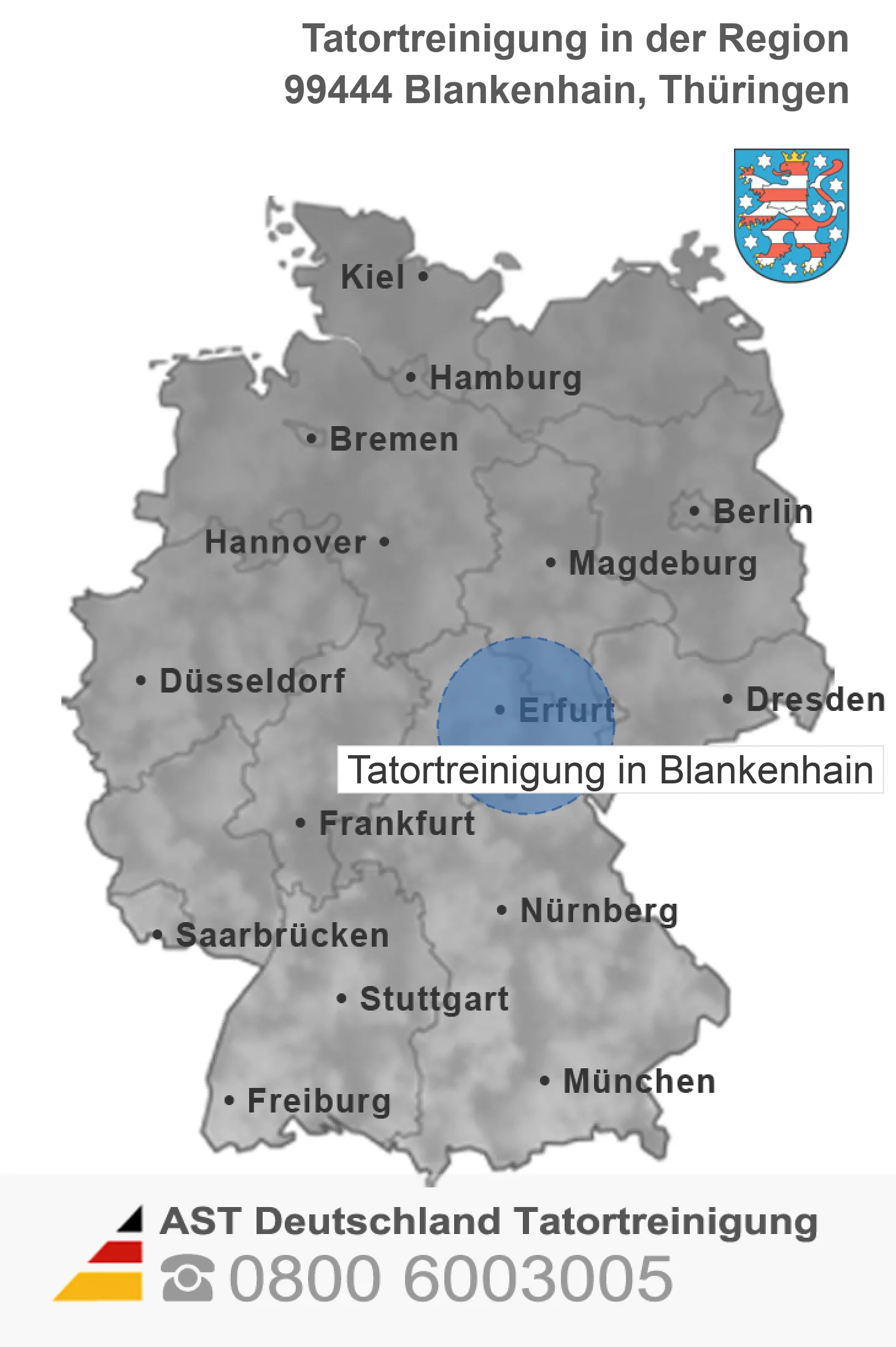 Tatortreinigung Blankenhain