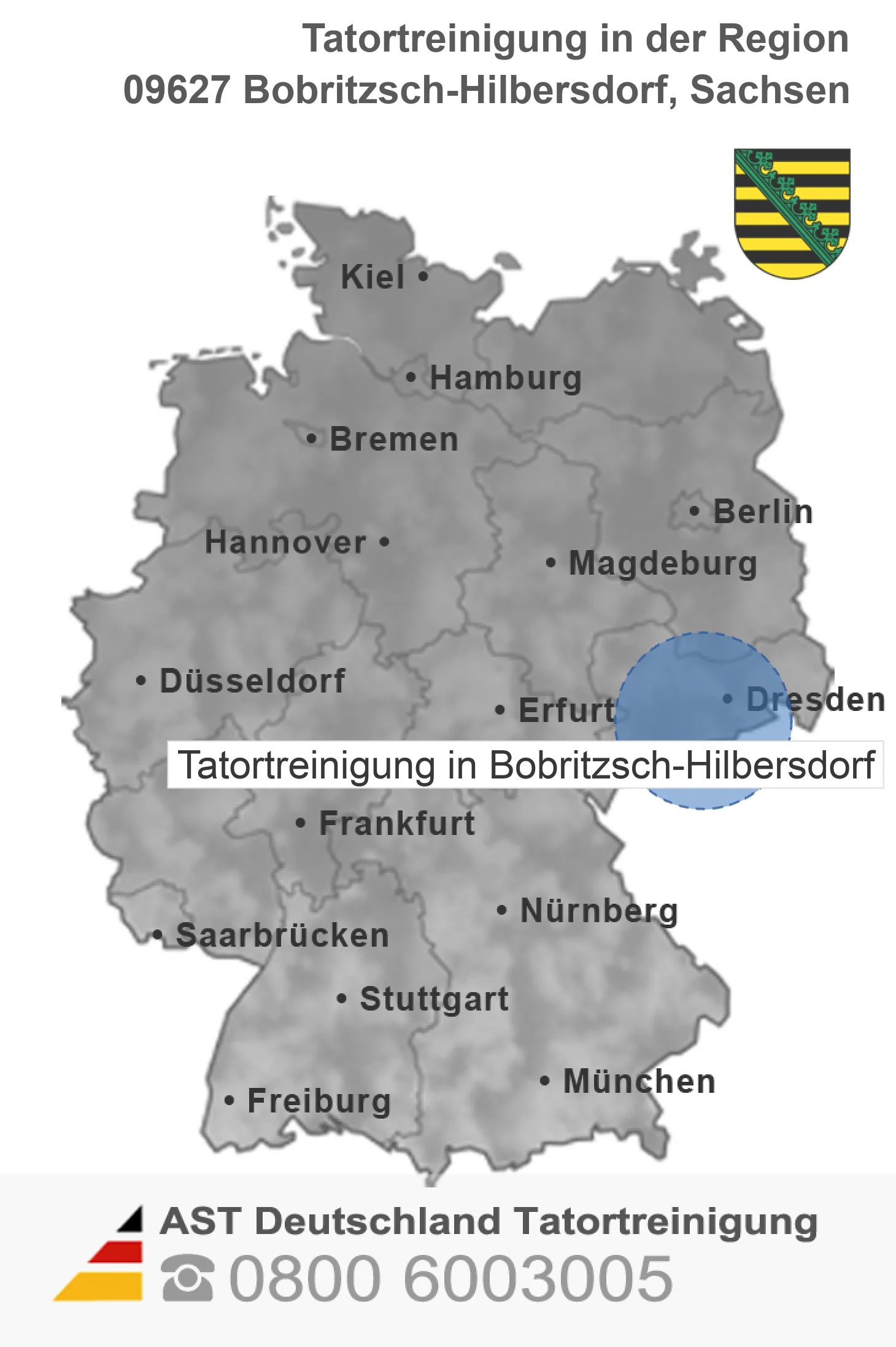 Tatortreinigung Bobritzsch-Hilbersdorf