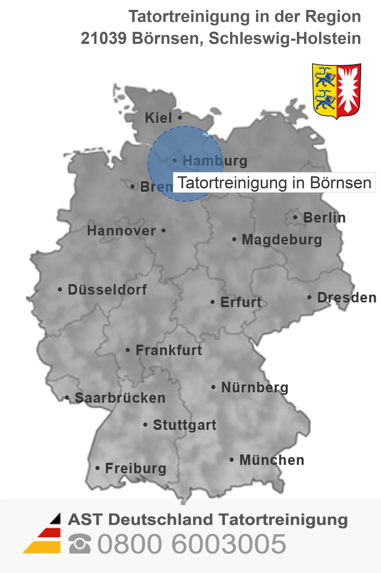 Tatortreinigung B&ouml;rnsen