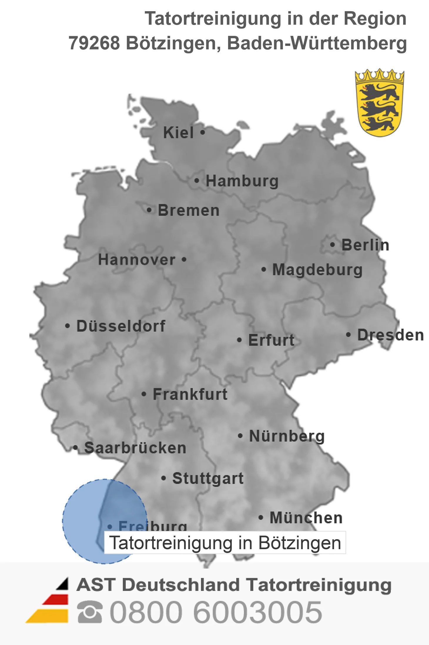 Tatortreinigung B&ouml;tzingen