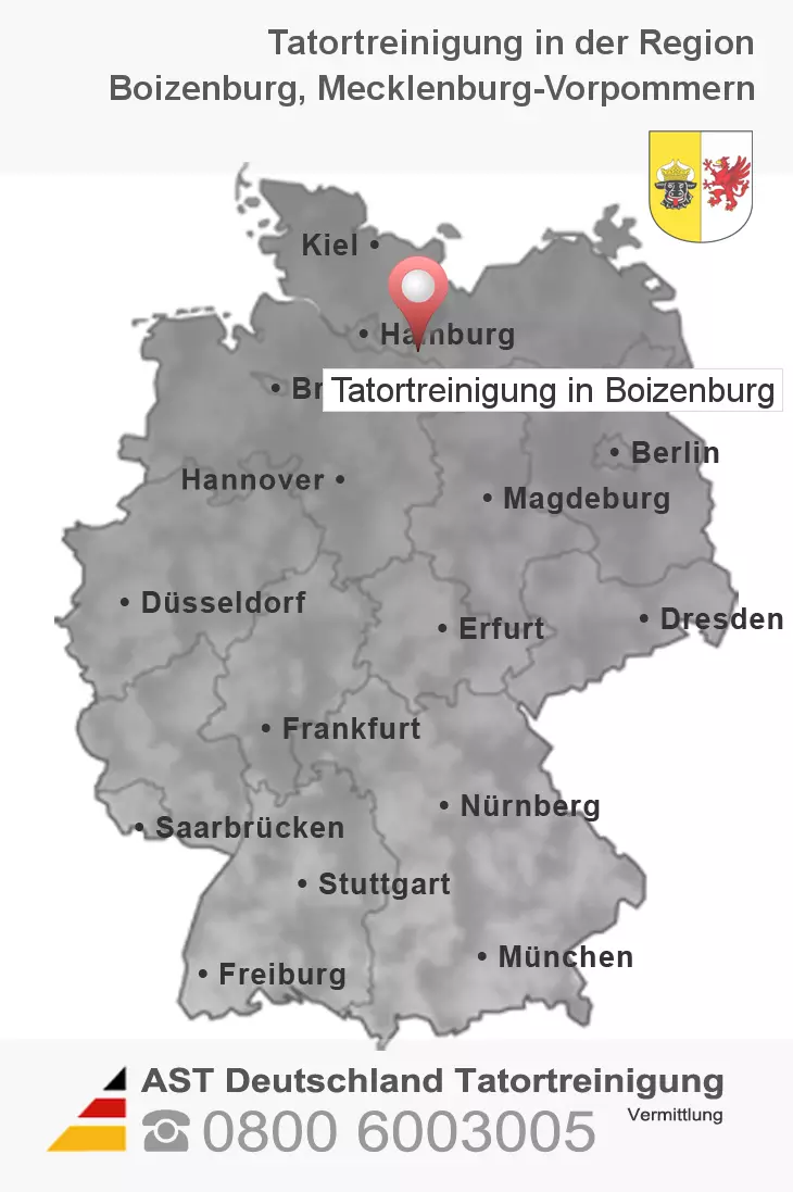 Tatortreinigung Boizenburg