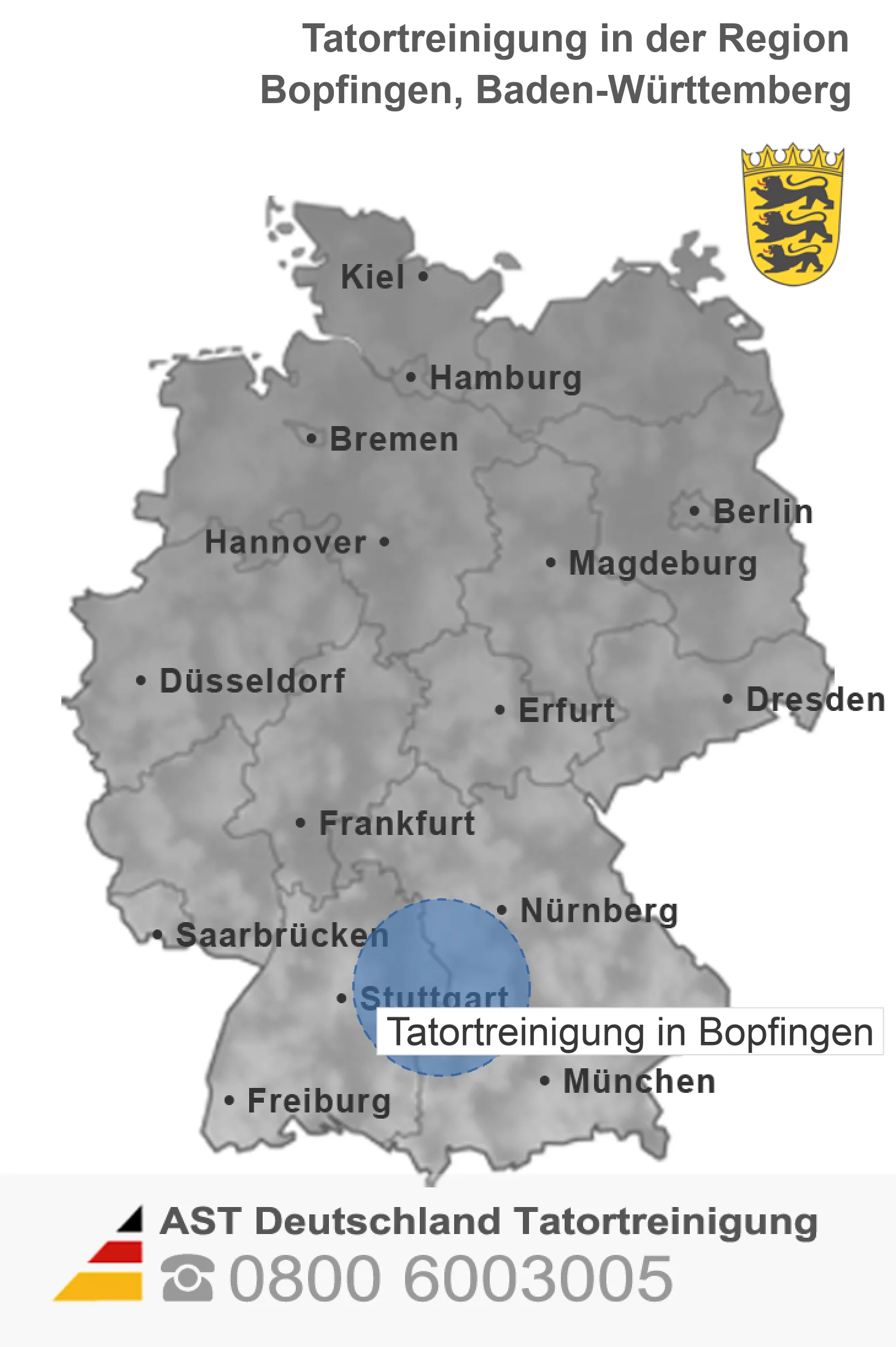 Tatortreinigung Bopfingen