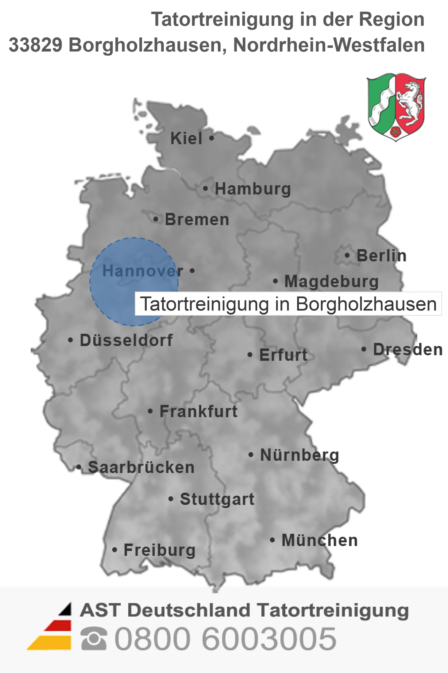 Tatortreinigung Borgholzhausen