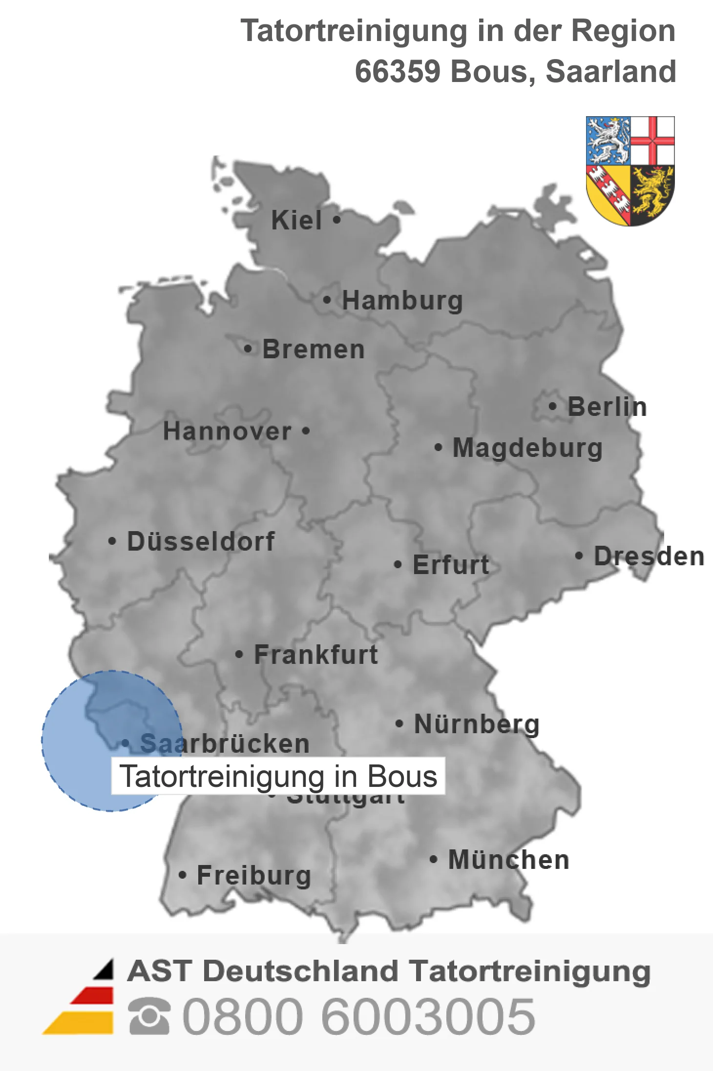 Tatortreinigung Bous