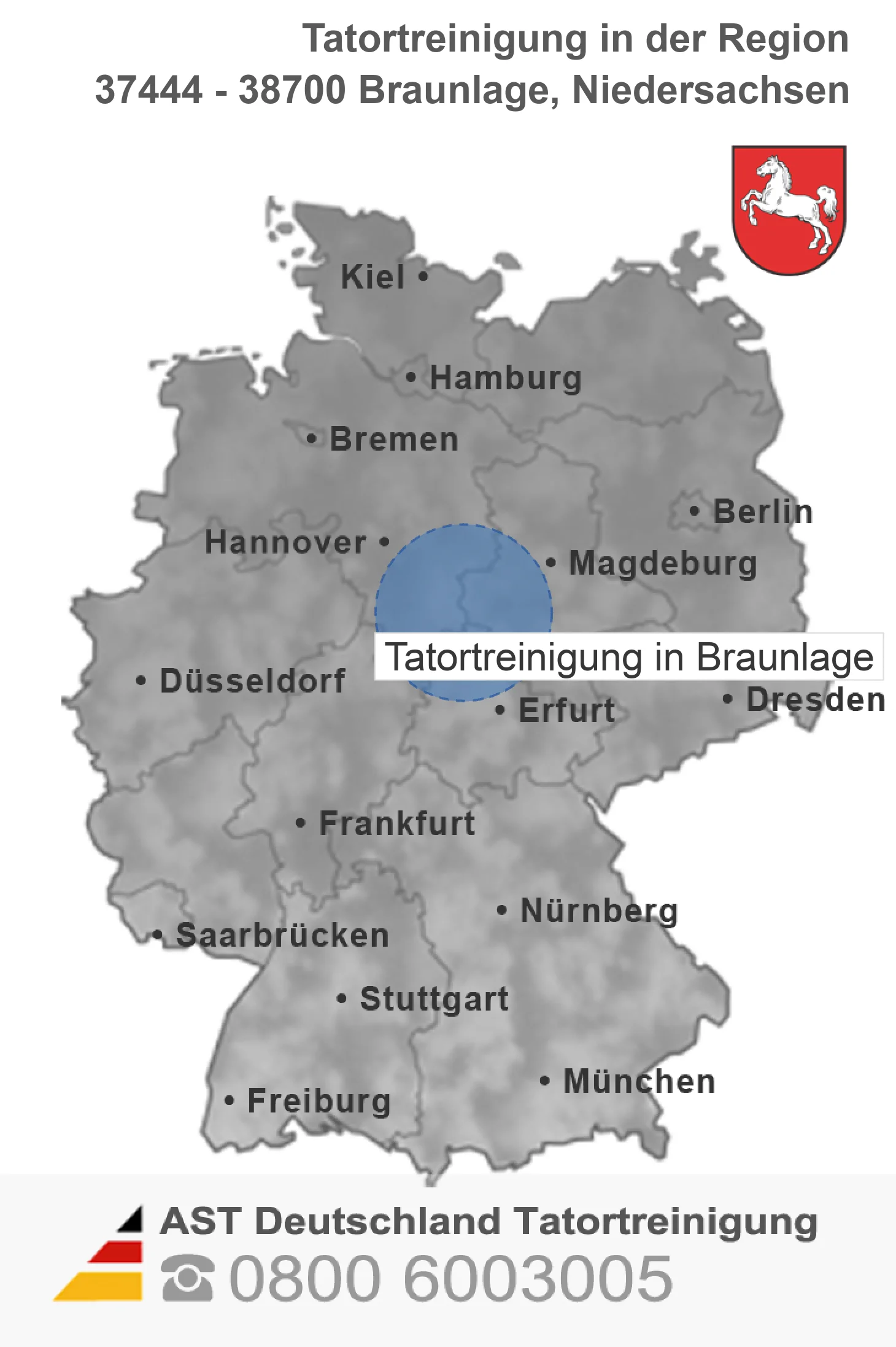 Tatortreinigung Braunlage
