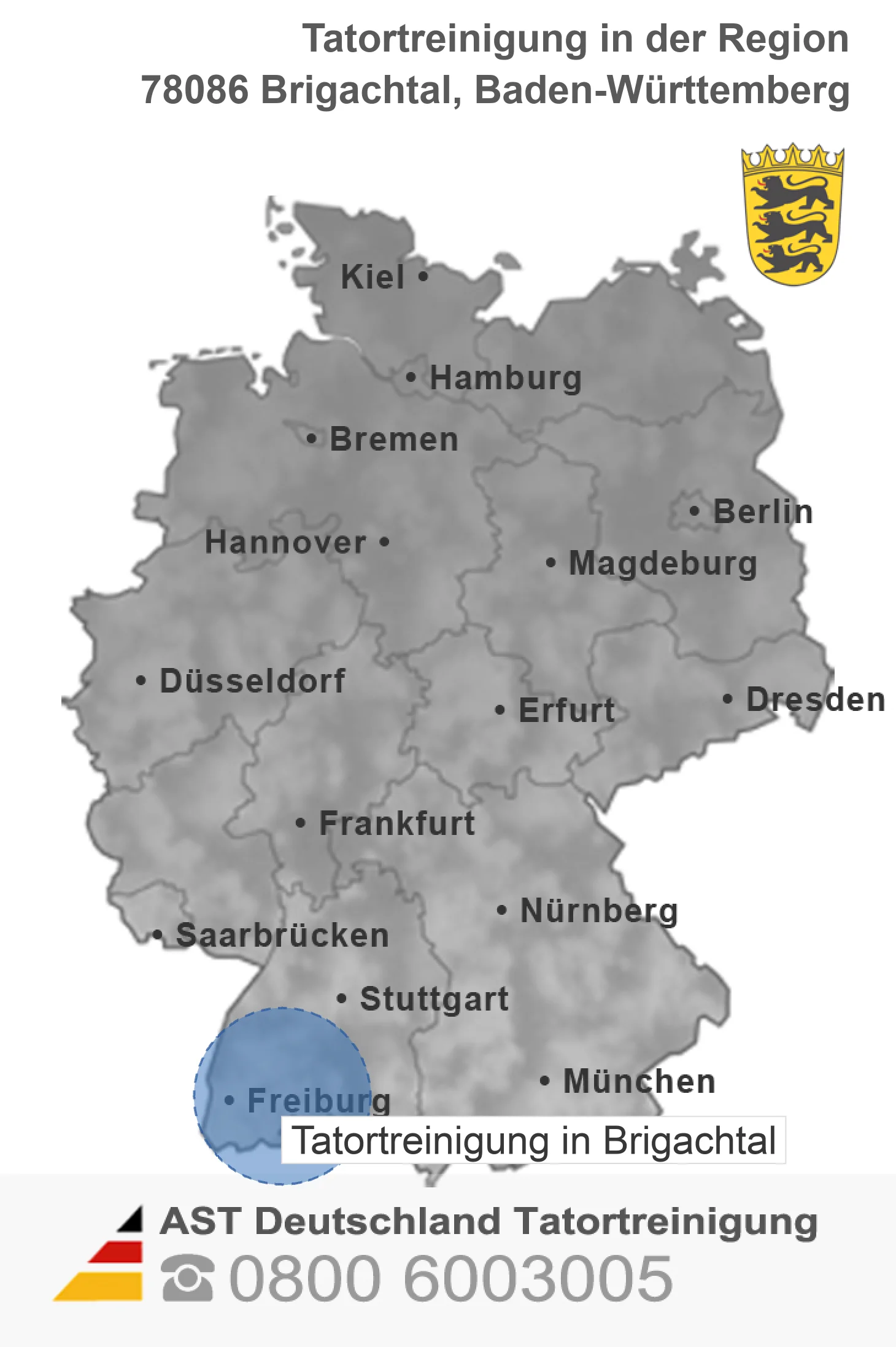Tatortreinigung Brigachtal
