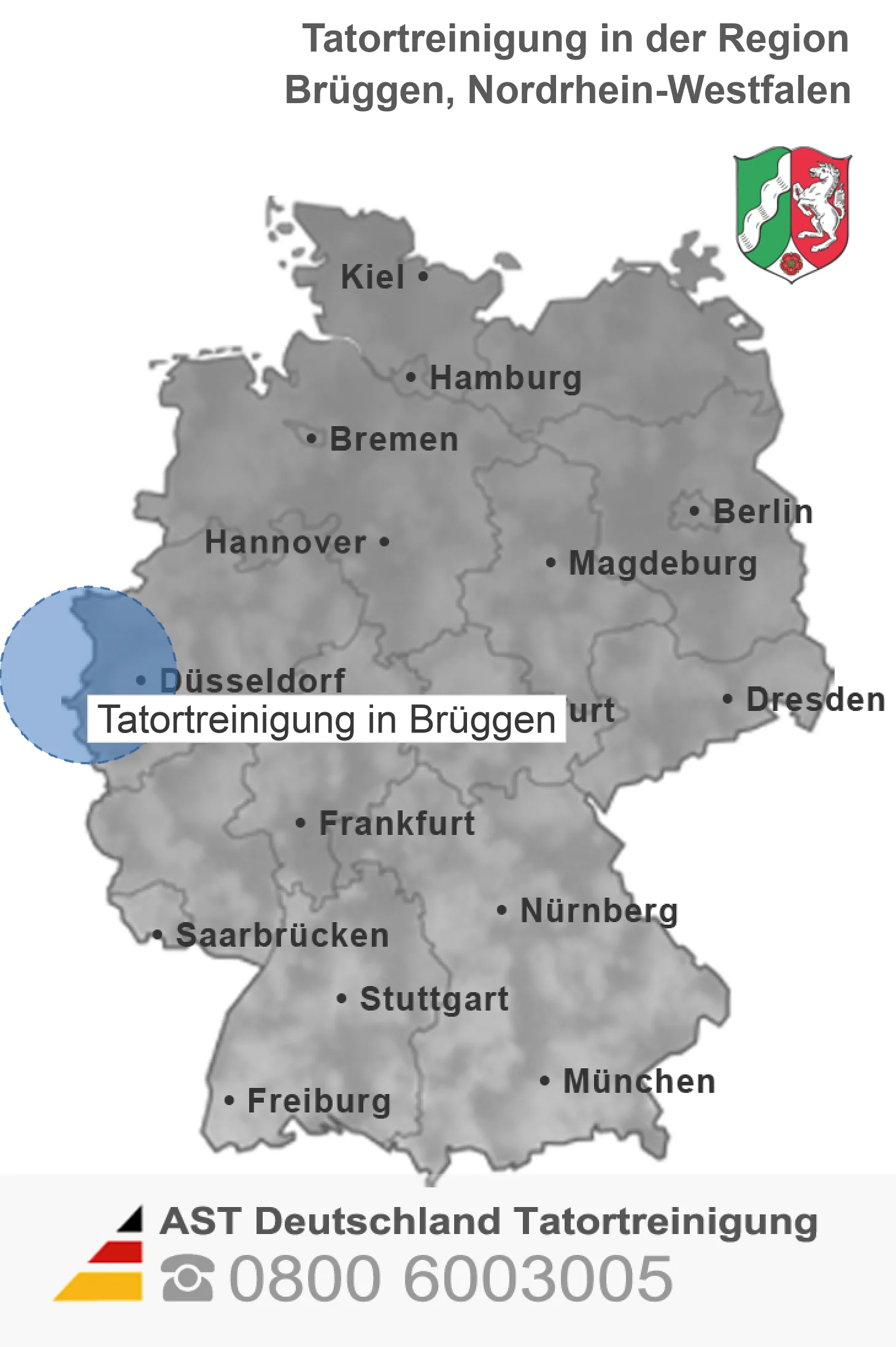 Tatortreinigung Br&uuml;ggen
