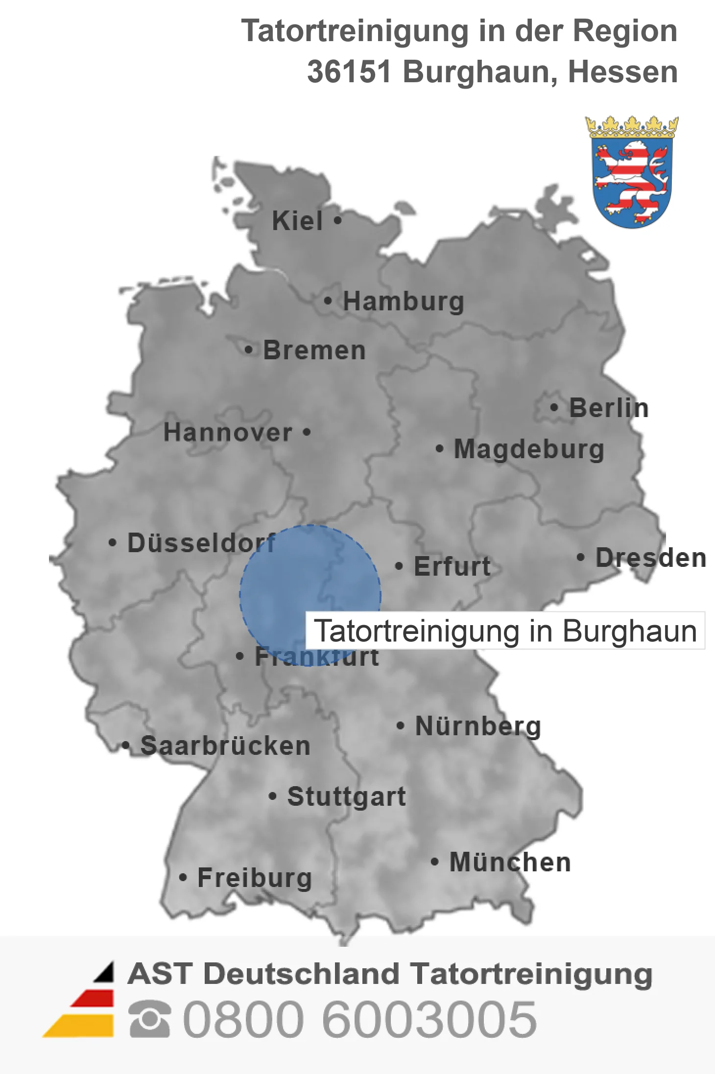 Tatortreinigung Burghaun