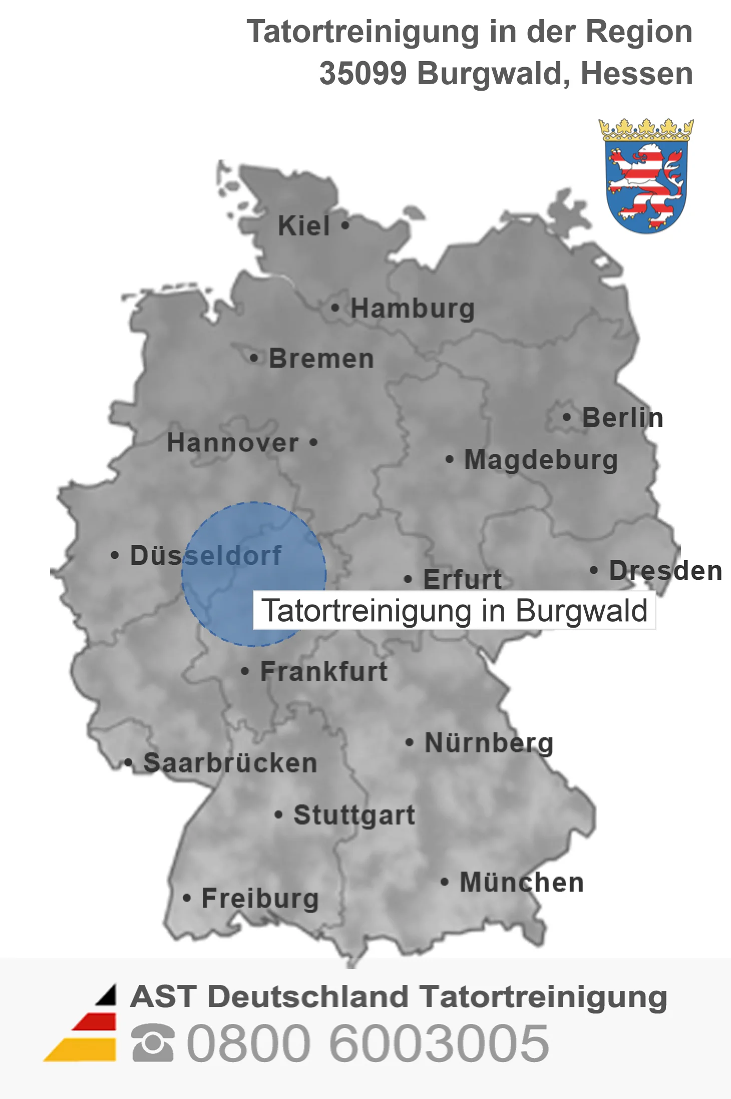 Tatortreinigung Burgwald