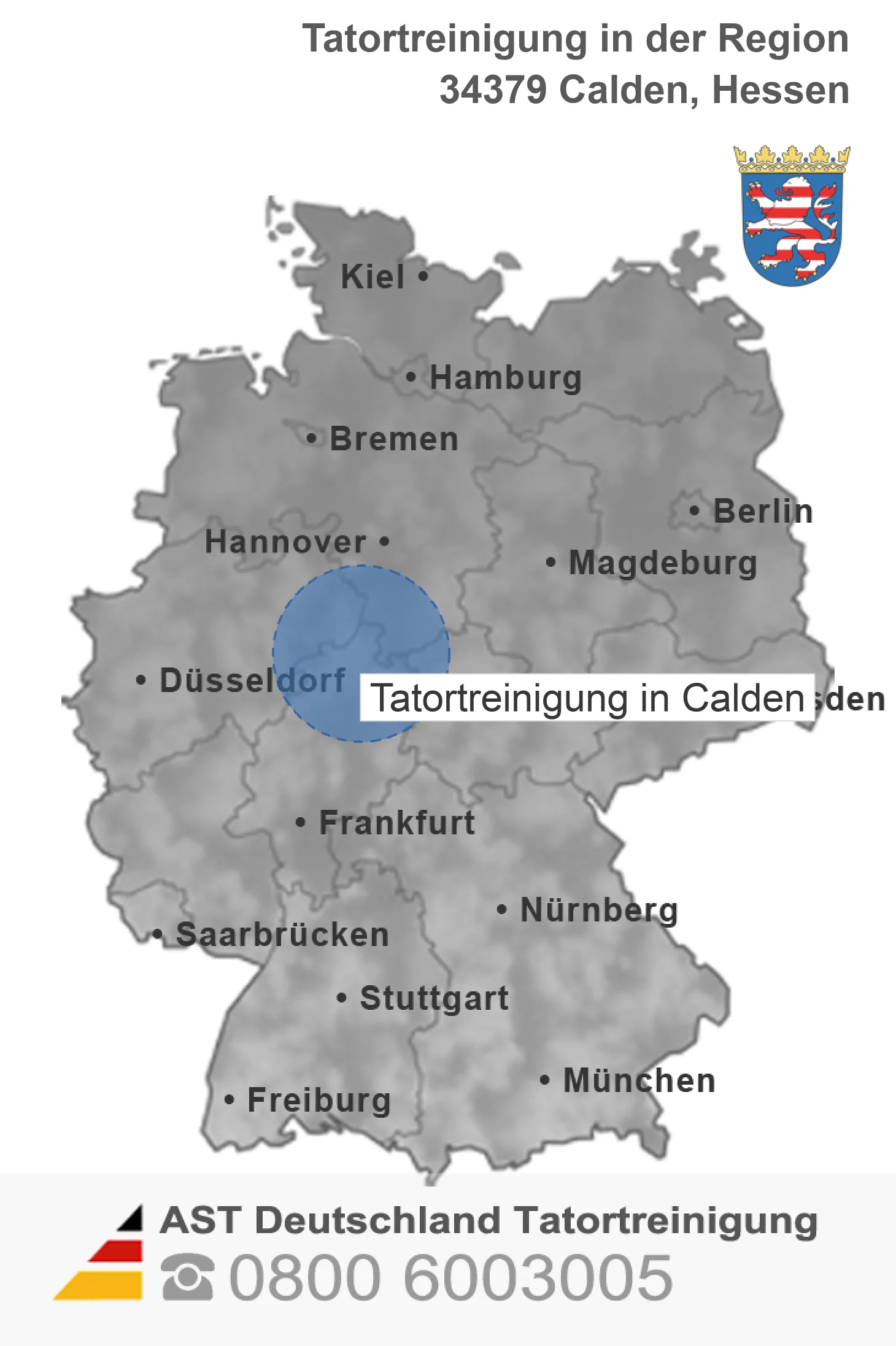 Tatortreinigung Calden